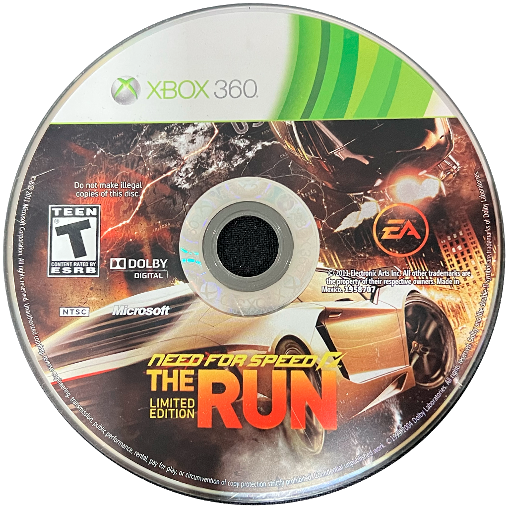 NFSTR (Disco) - Xbox 360