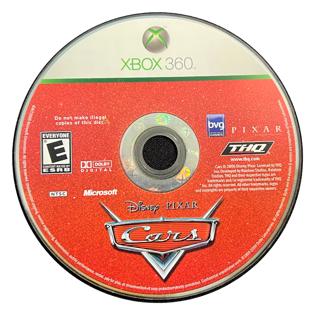 Cars (Disco) - Xbox 360