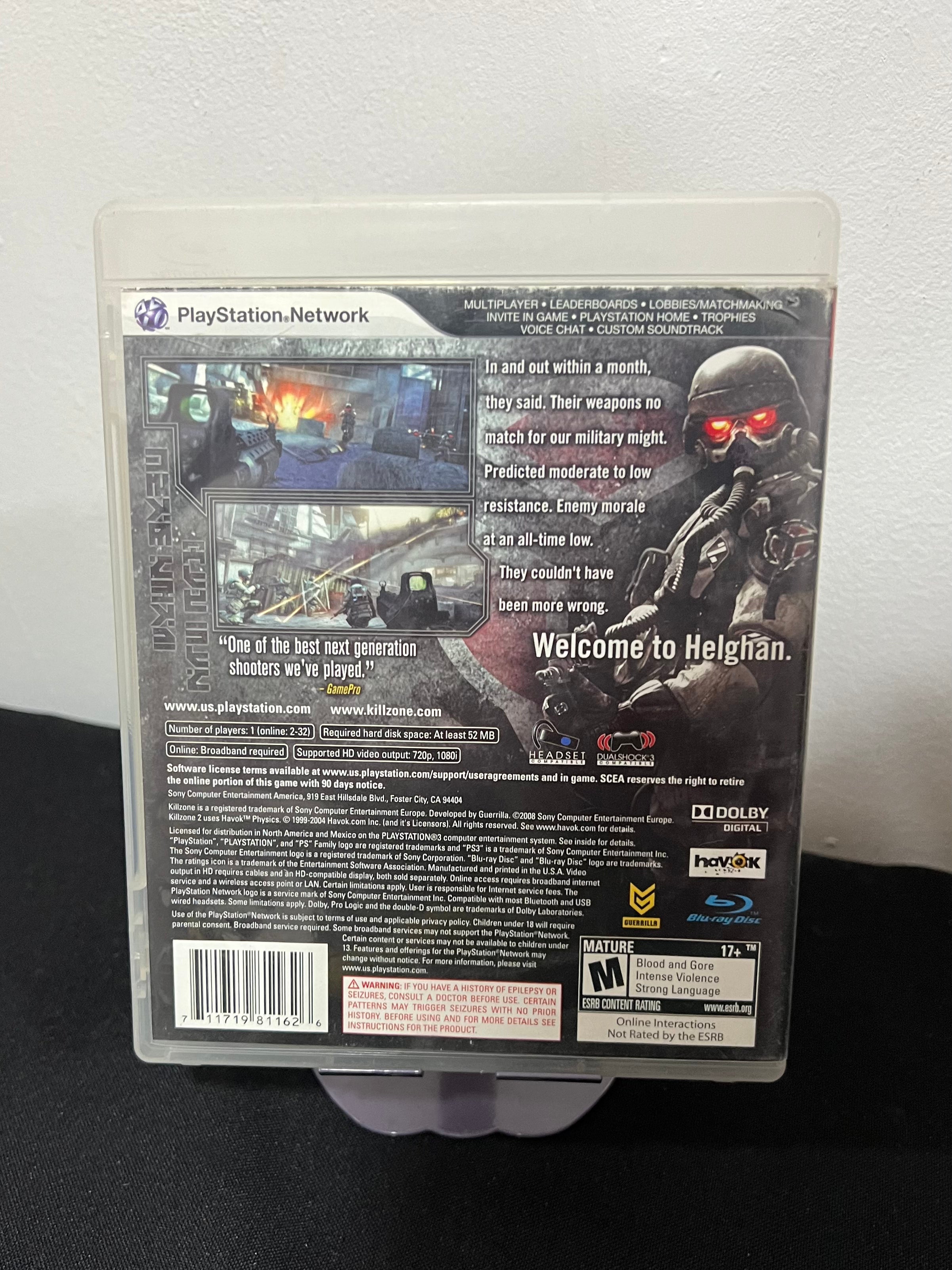 Killzone 2 completo con su manual - PS3