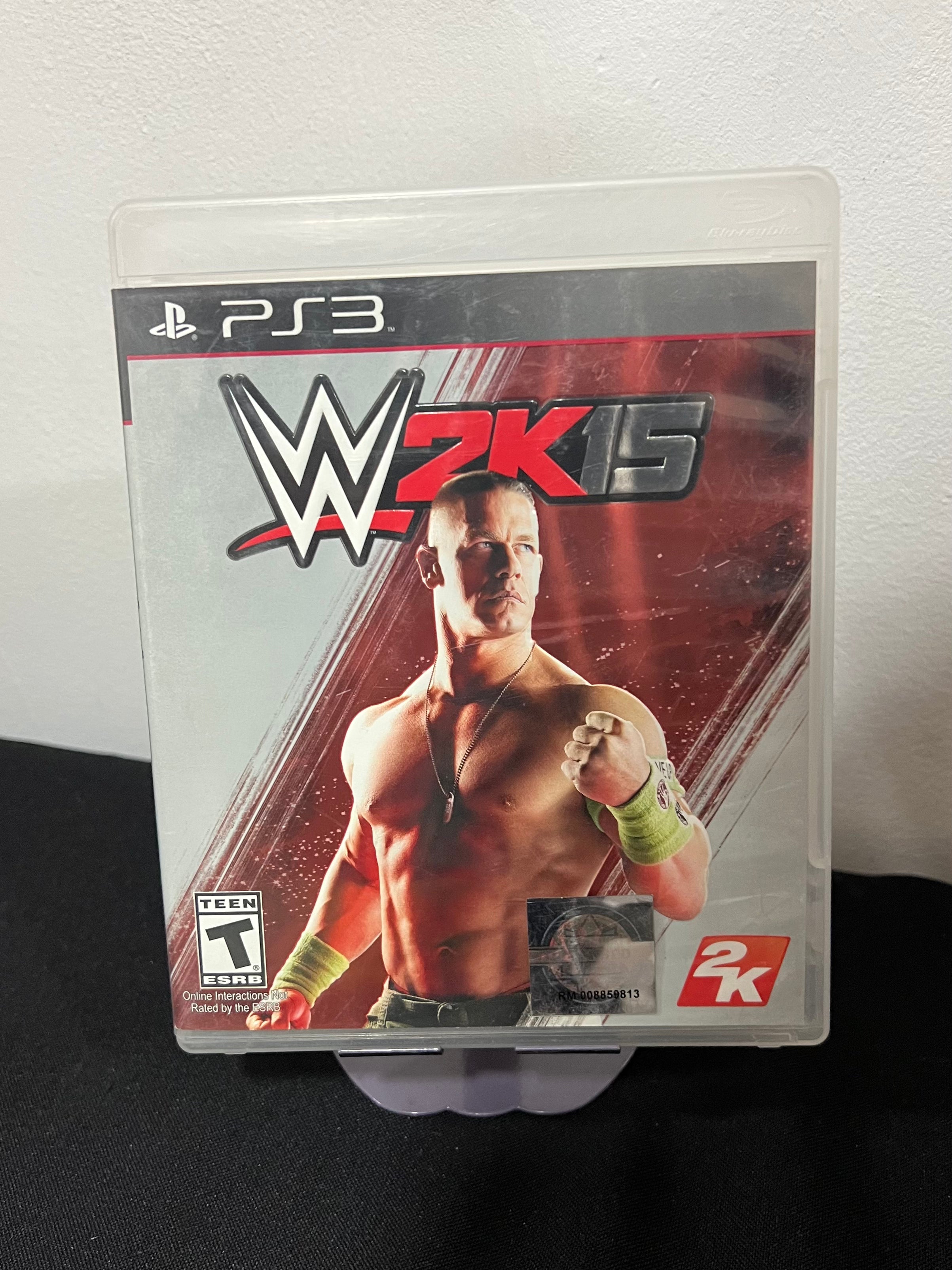 WWE 2K15 completo con su manual - PS3