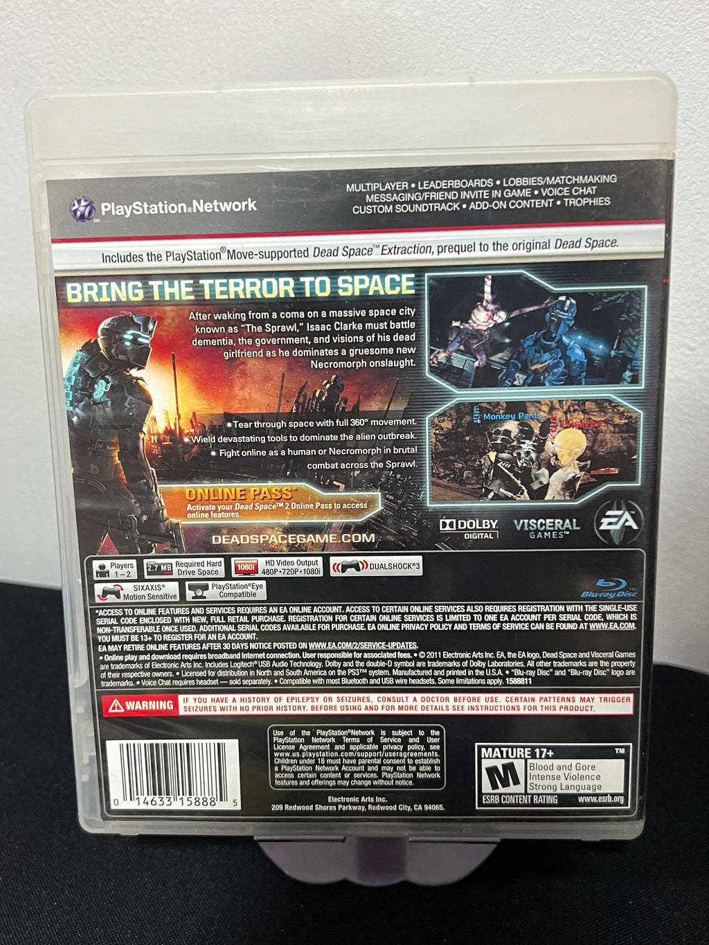 Dead Space 2 Limited Edition completo con su manual y sus complementos - PS3