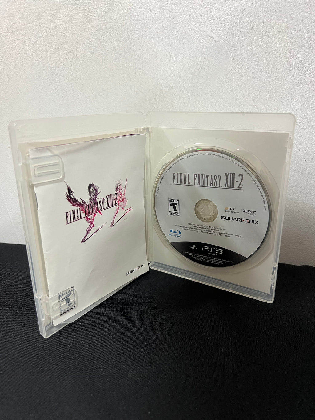 Final Fantasy XIII-2 completo con su manual - PS3