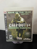 Call of Duty 4: Modern Warfare completo con su manual (baja) - PS3