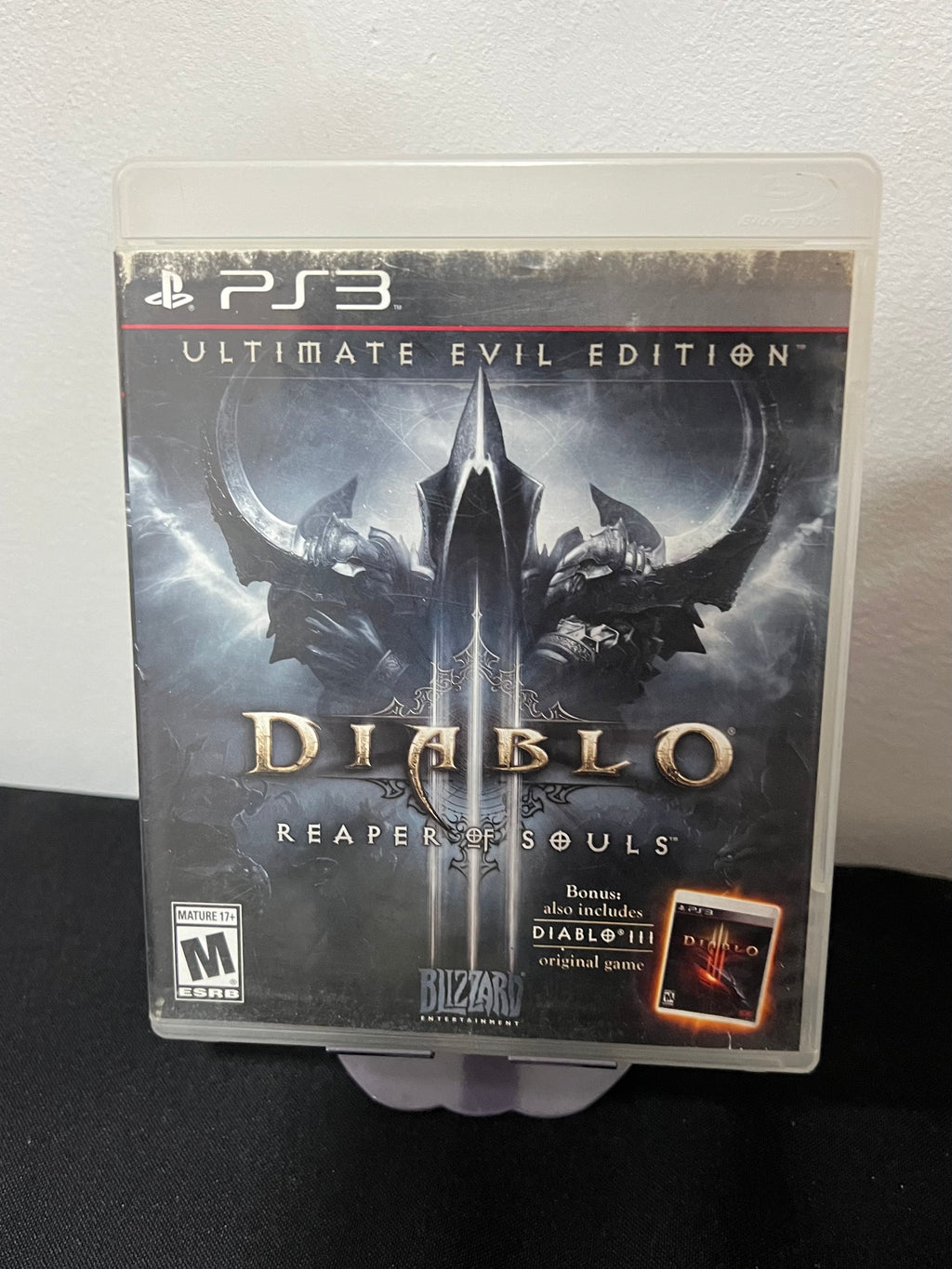 Diablo III - Reaper of Souls completo con su manual y complementos - PS3