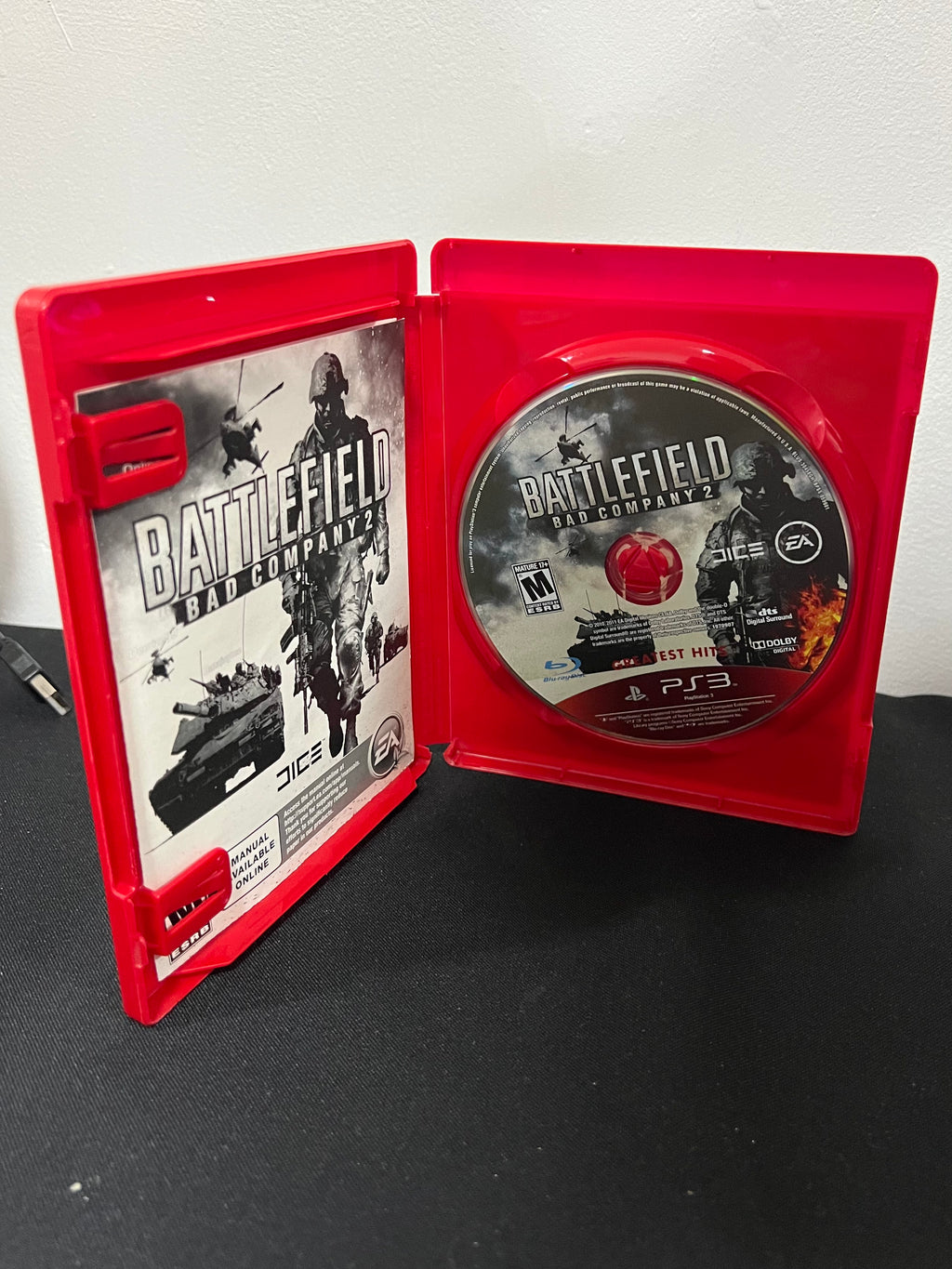 Battlefield Bad Company 2 completo con su manual - PS3