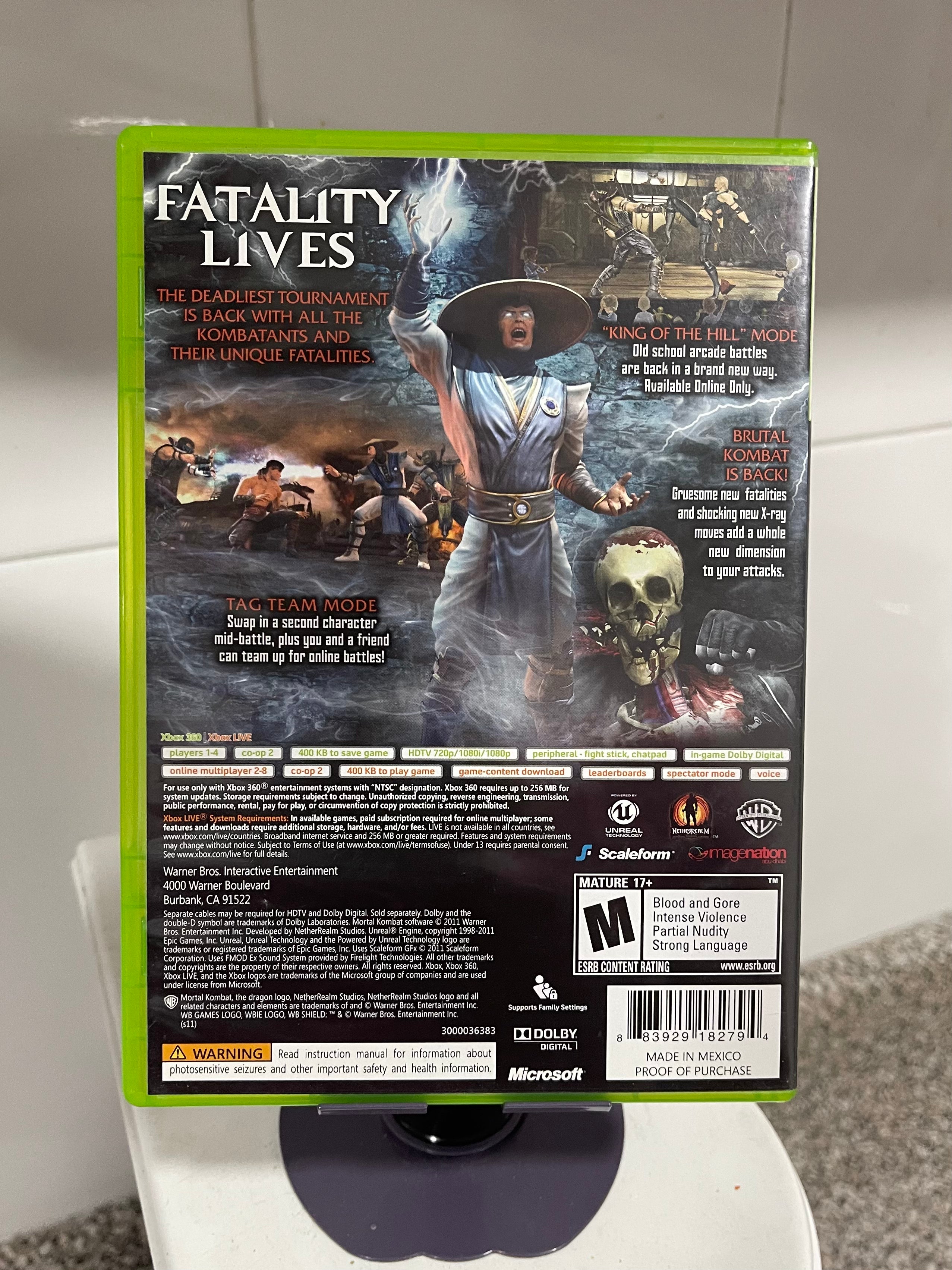 Mortal Kombat - Xbox 360