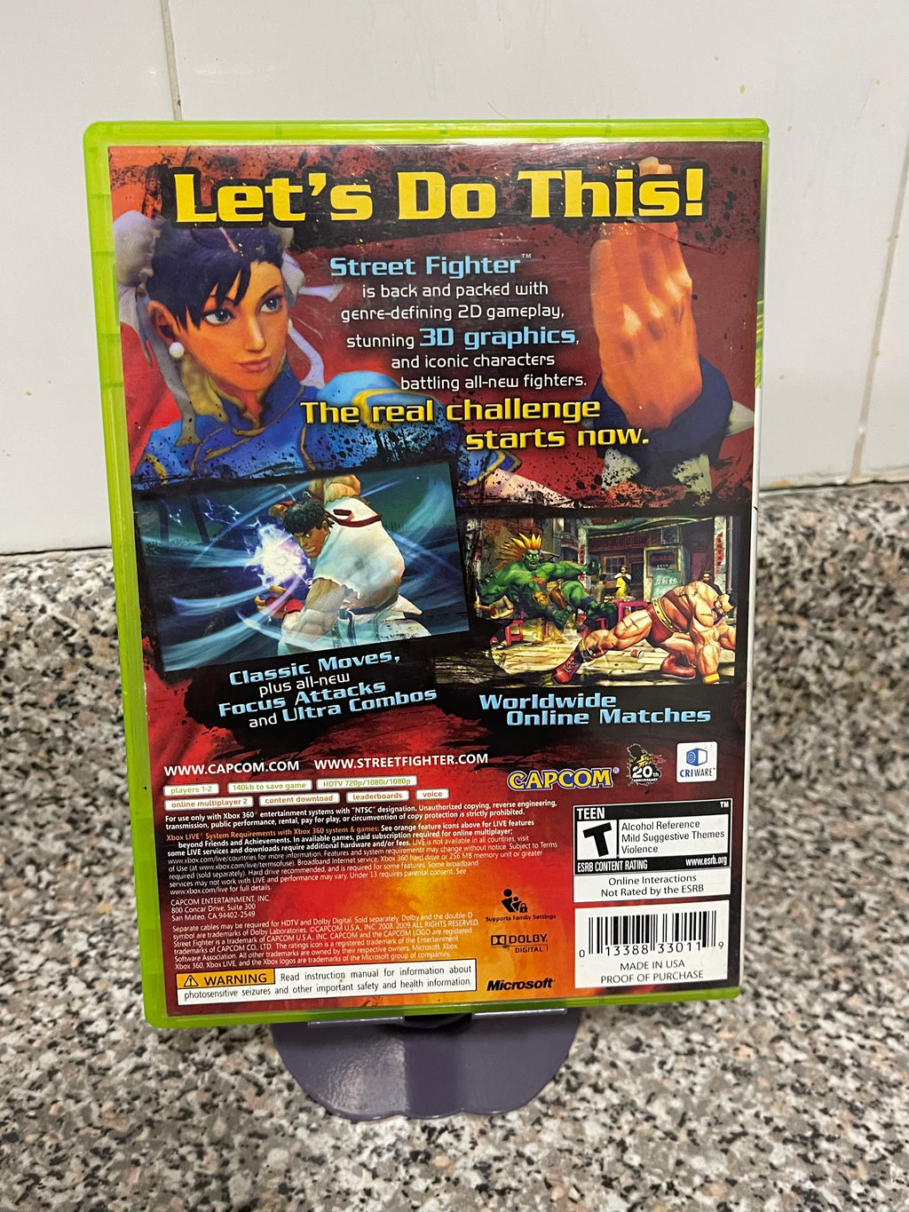 Street Fighter 4 - Xbox 360