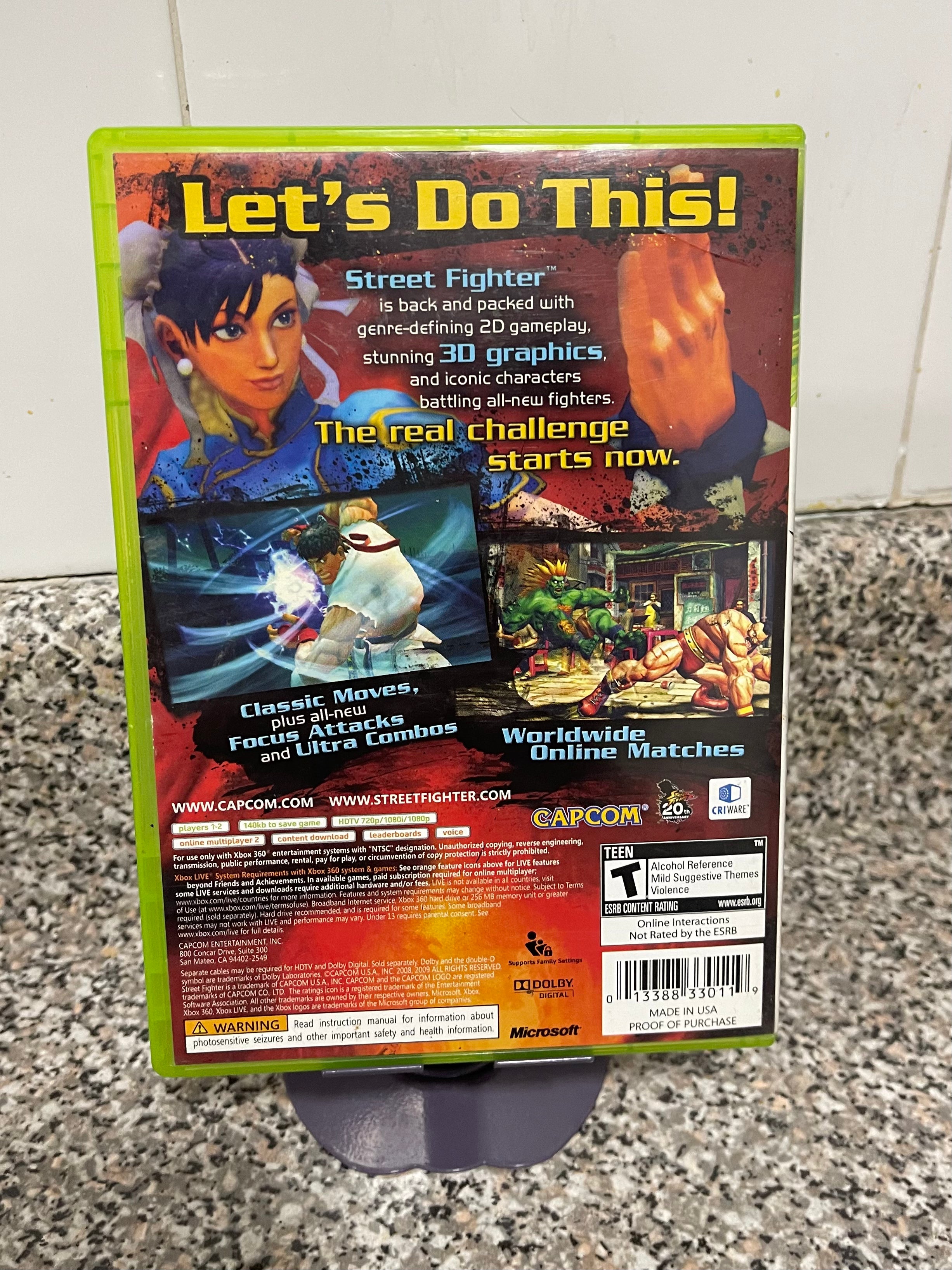 Street Fighter 4 - Xbox 360