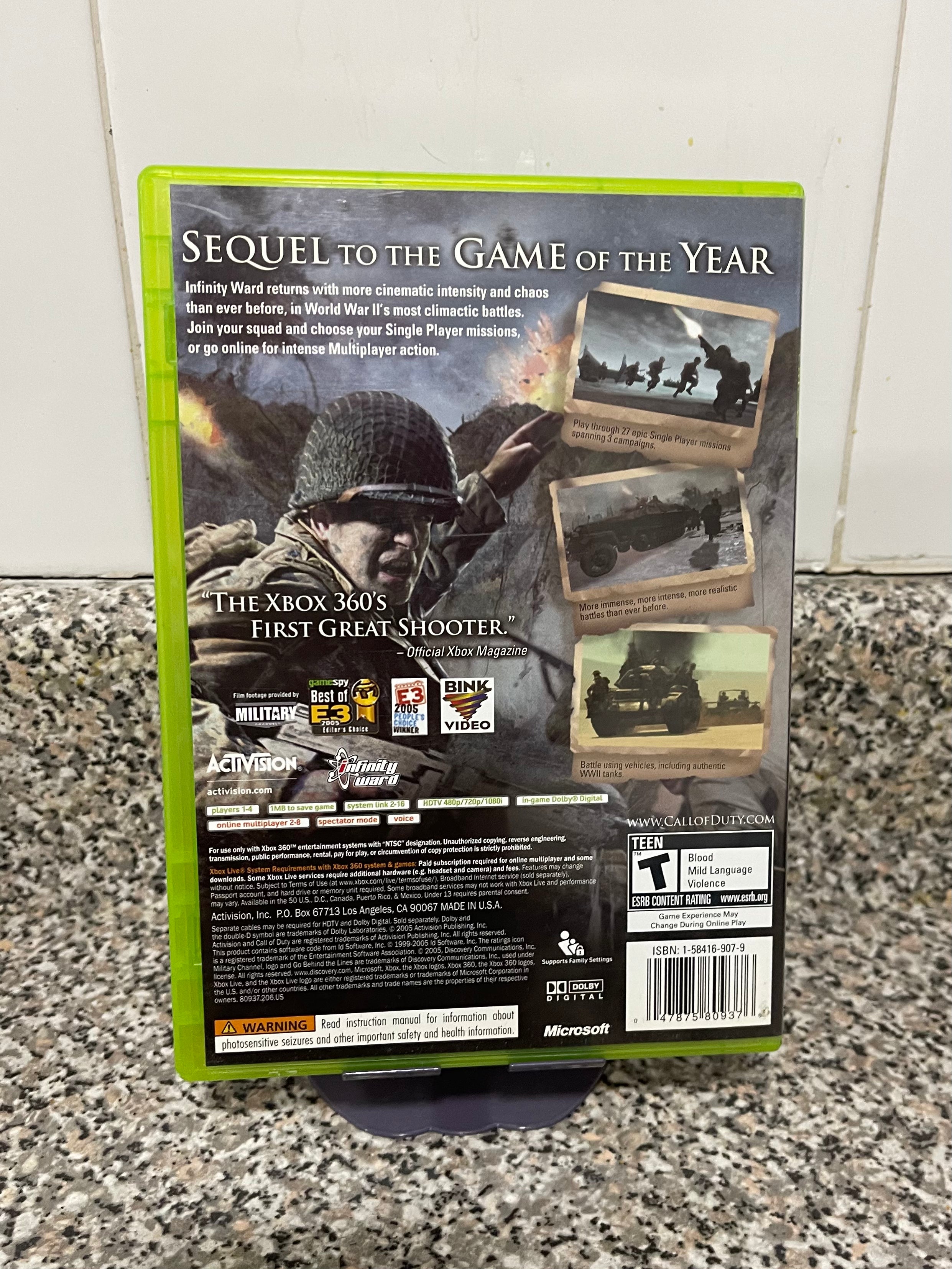 Call of Duty 2 - Xbox 360