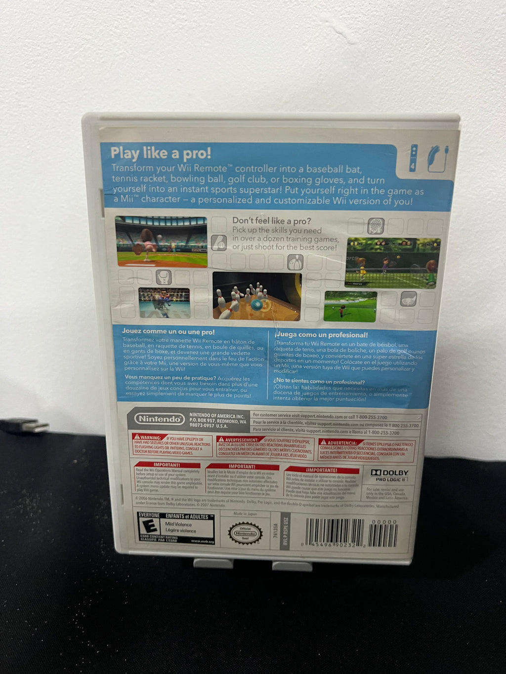Wii Sports select completo con su manual - Xbox 360