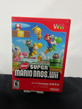 New Super Mario Bros Wii completo incluye su manual