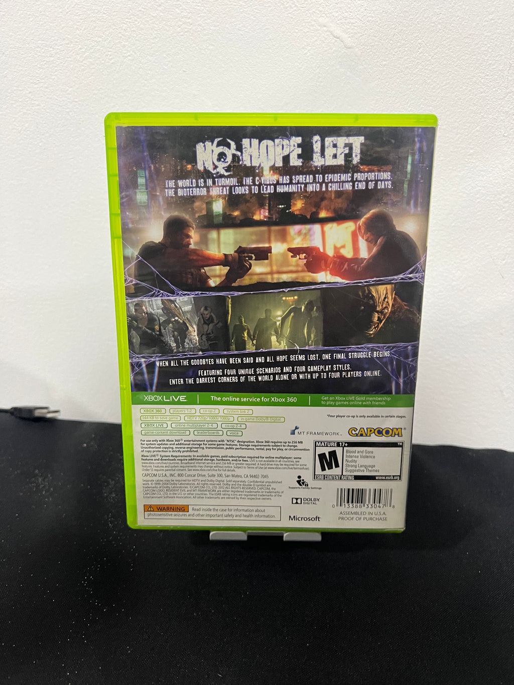 Resident Evil 6 incluye sus 2 Discos - Xbox 360