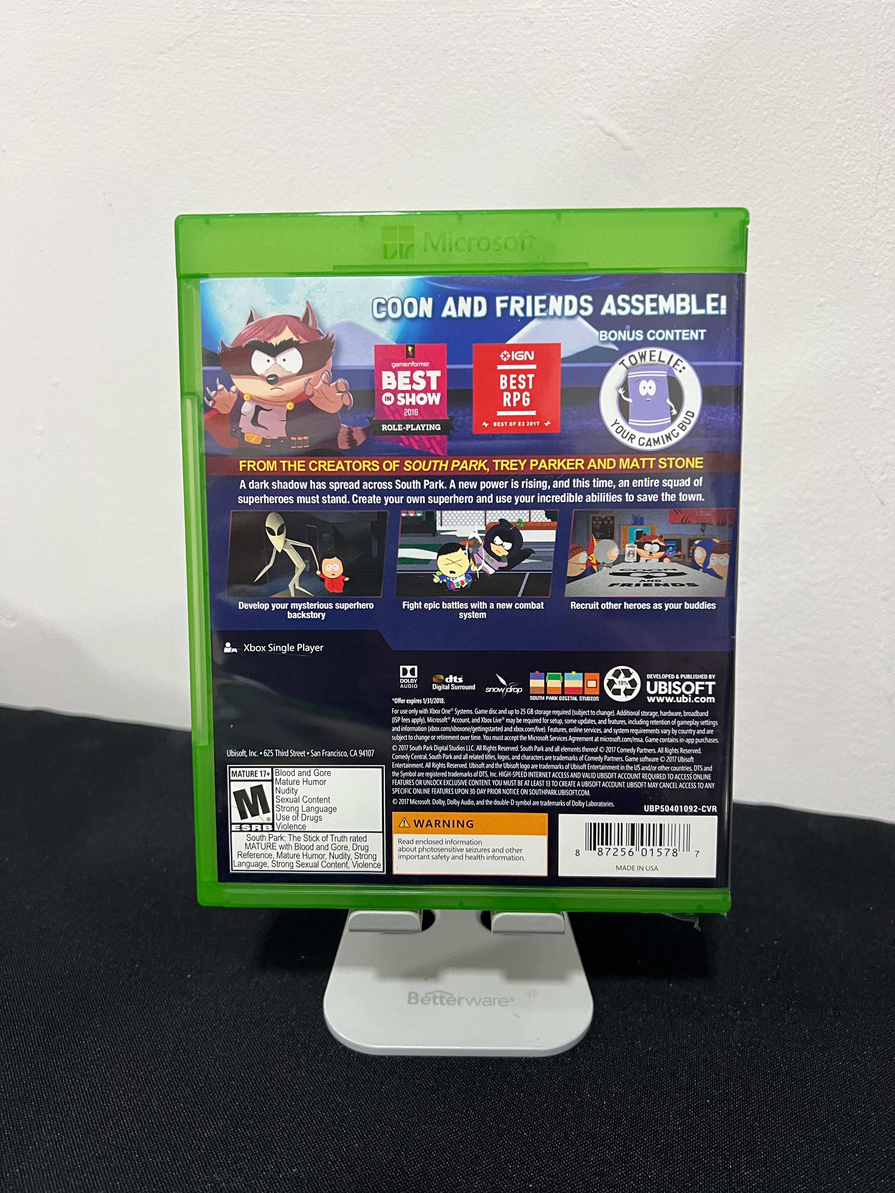 South Park: The Fractured But Whole completo - Xbox One