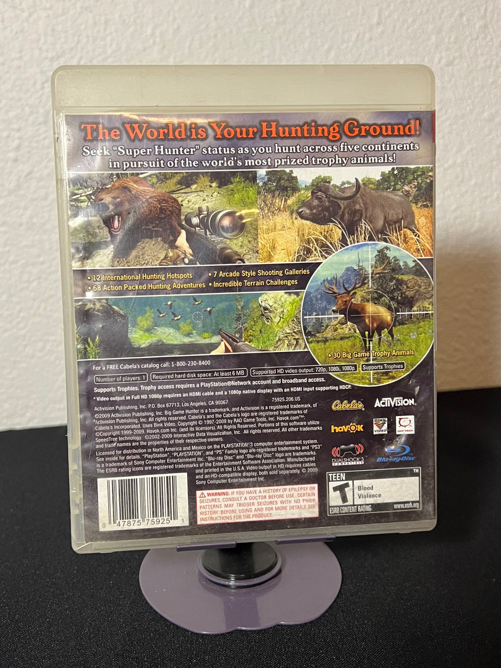 Cabela's Big Game Hunter 2010 - Playstation 3 (PS3)