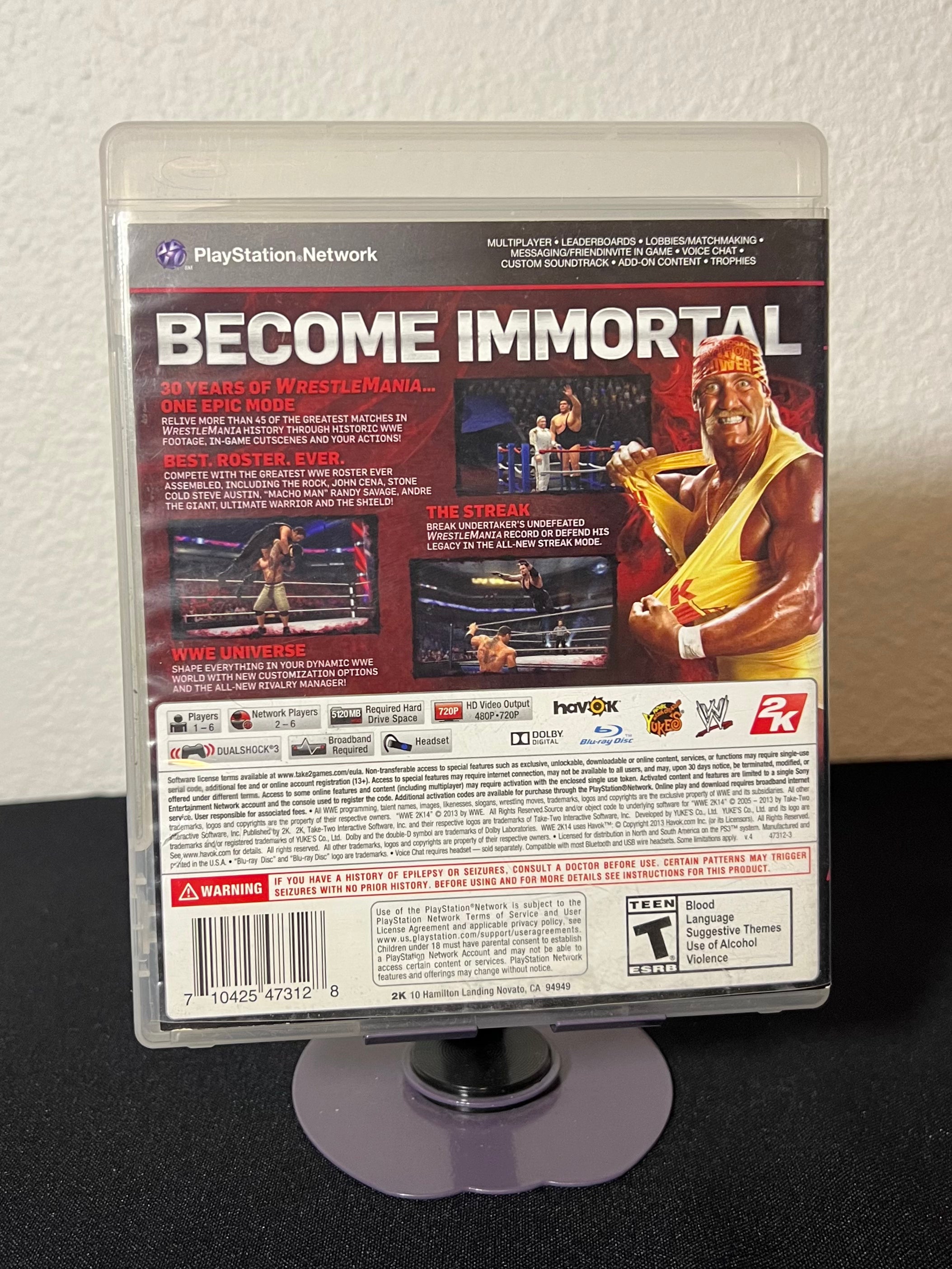 WWE 2K14 - Playstation 3 (PS3)