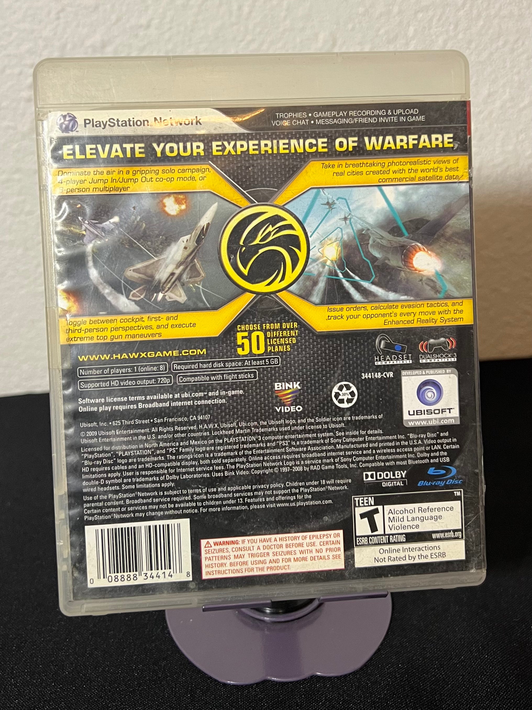 Tom Clancy's HAWX - Playstation 3 (PS3)