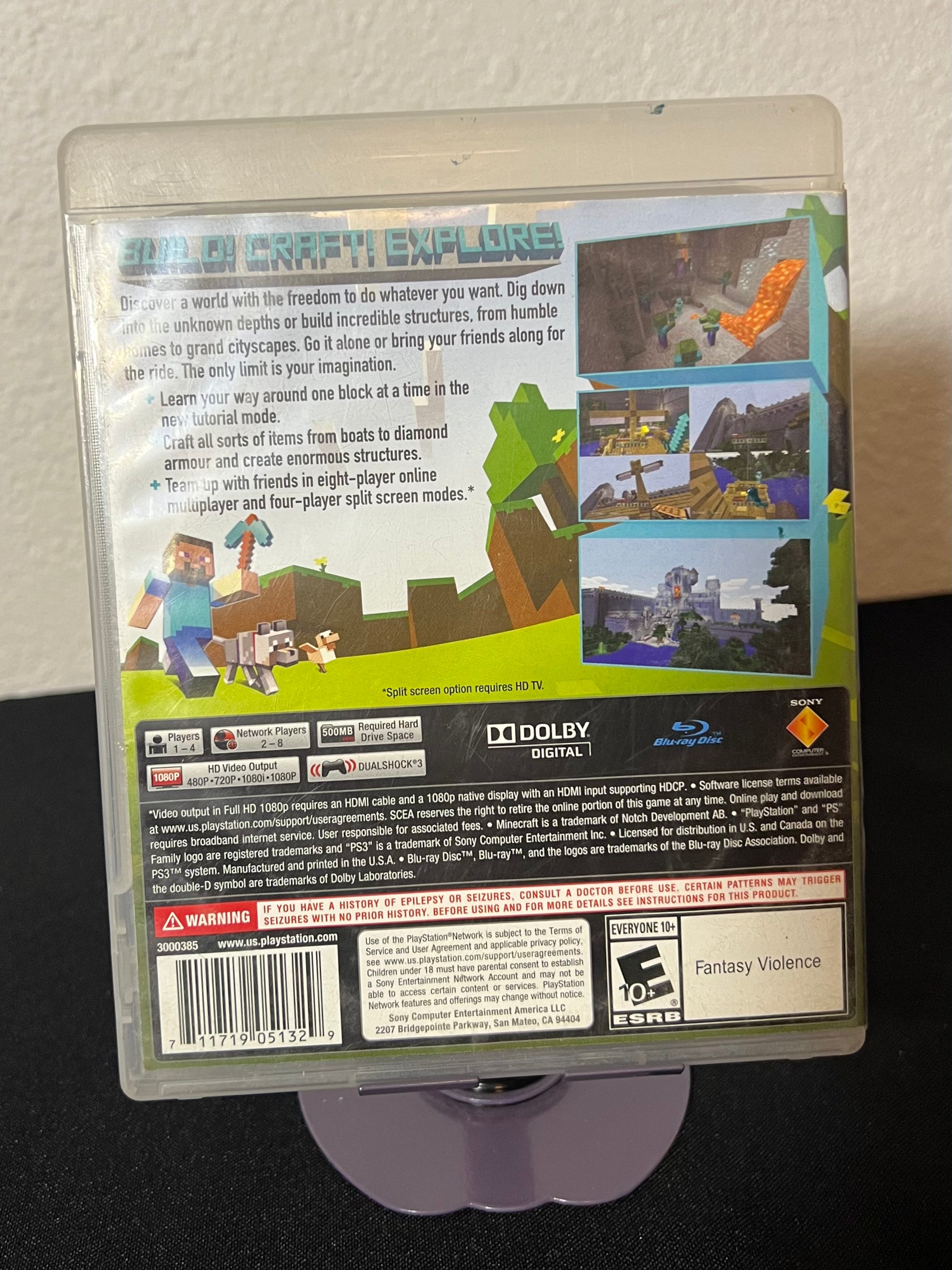 Minecraft : Edition Standard - PlayStation 3 (PS3)