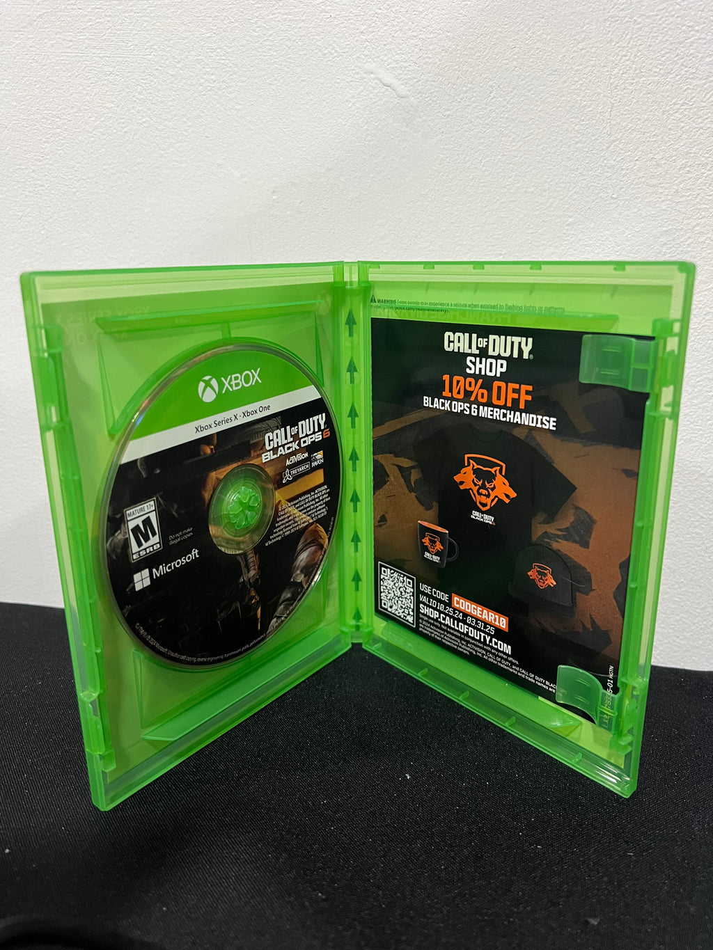 Black Ops 6 disco completo sin dlc - Xbox Series / One