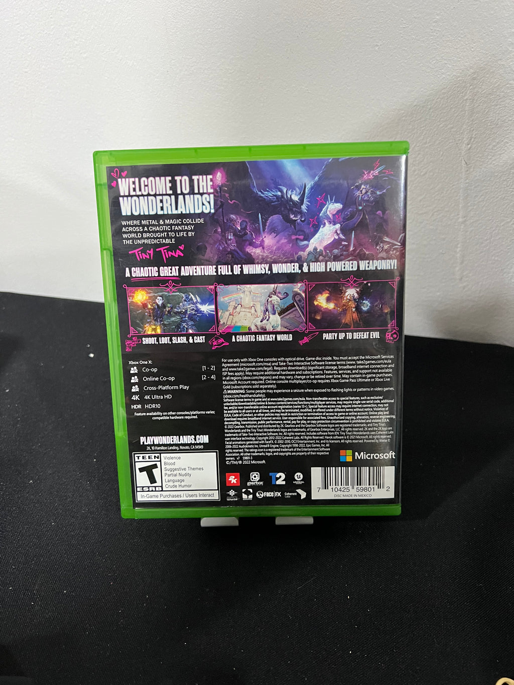 Tiny Tina's Wonderlands completo sin DLC – Xbox One