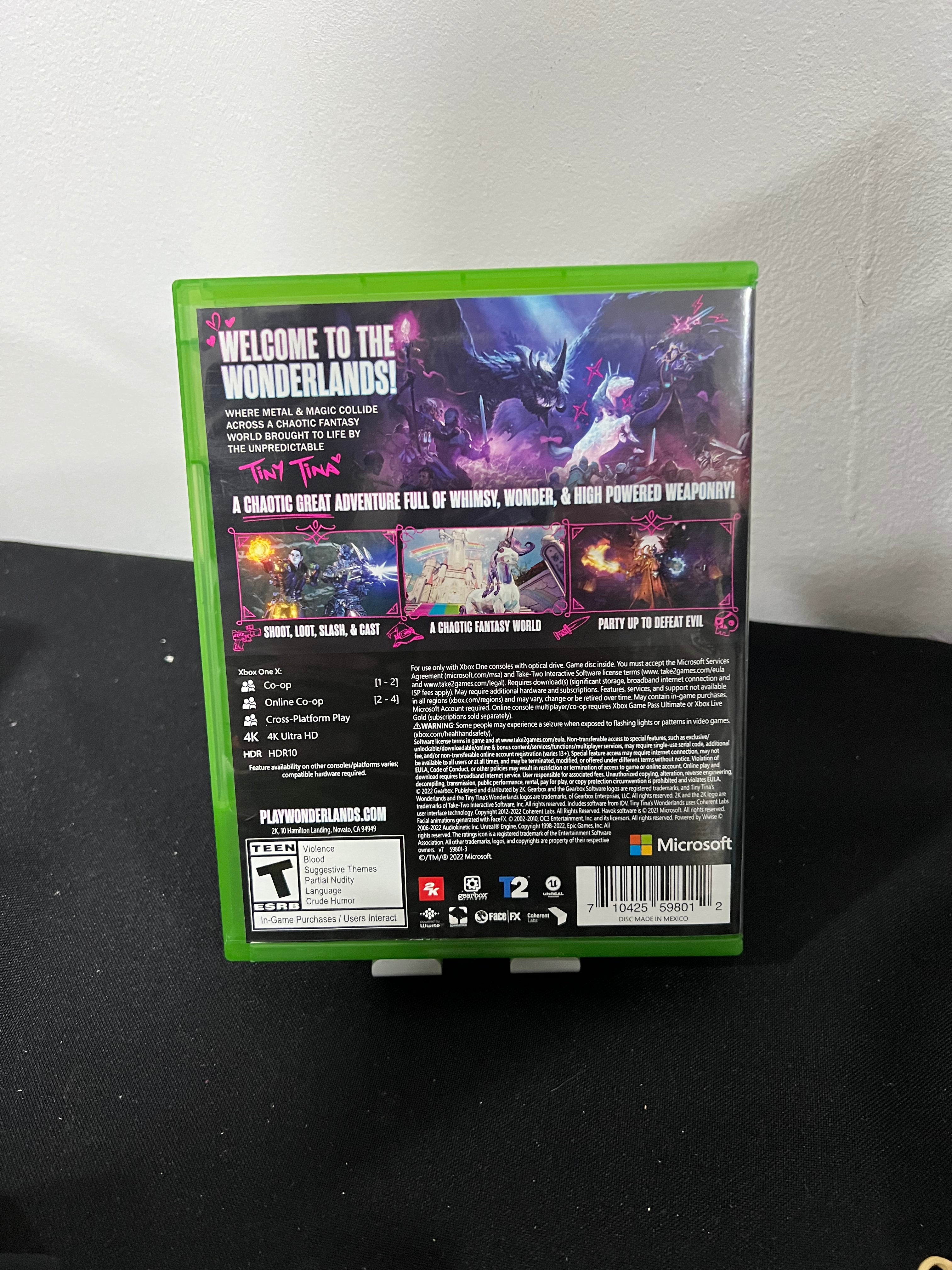 Tiny Tina's Wonderlands completo sin DLC – Xbox One