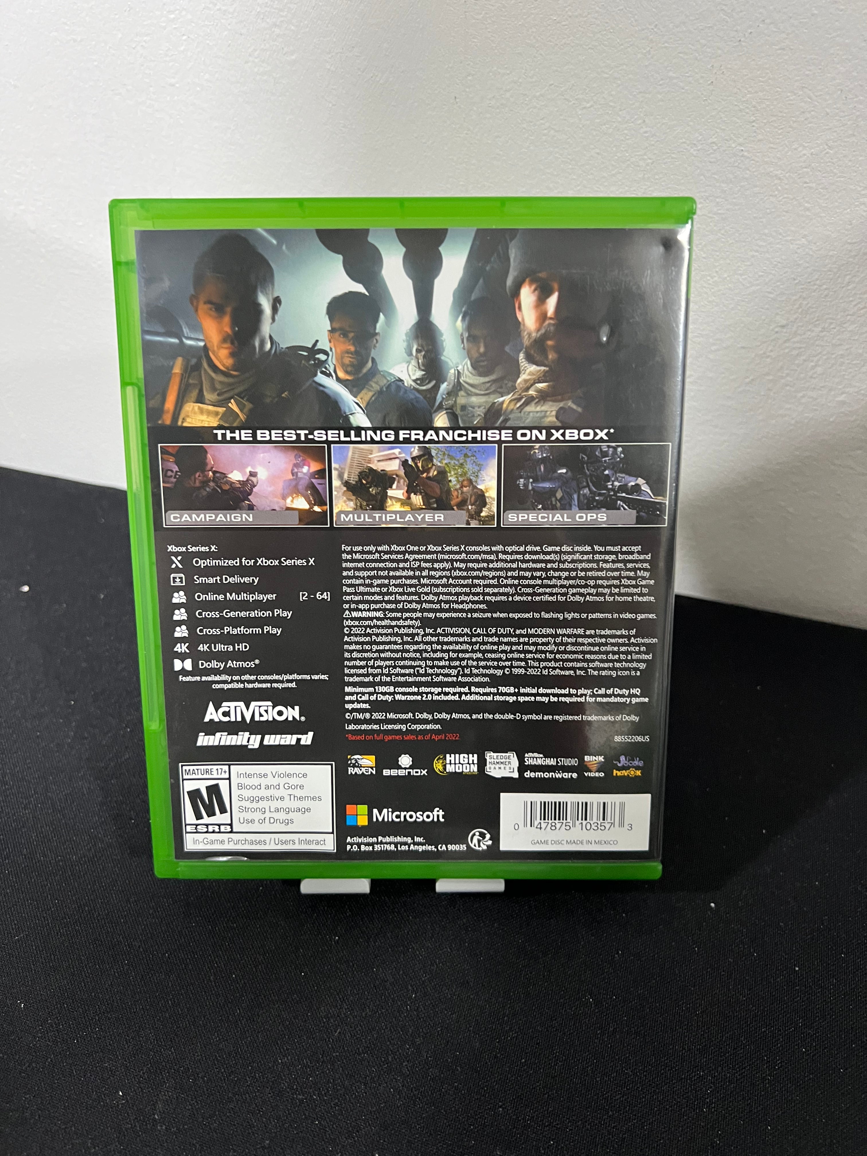 Call of Duty: Modern Warfare 2 (2022) completo sin dlc listo para jugar - Xbox One