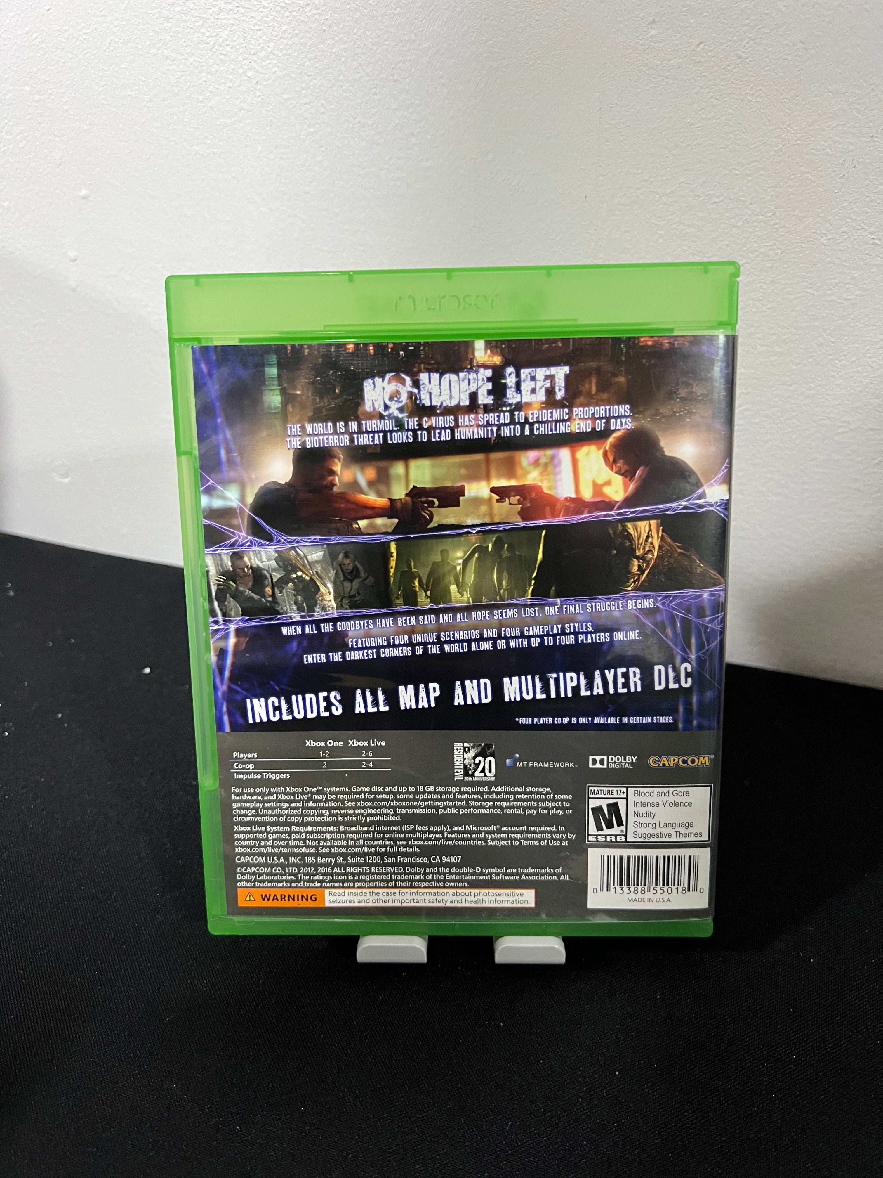 Resident Evil 6 completo sin dlc listo para jugar - Xbox One
