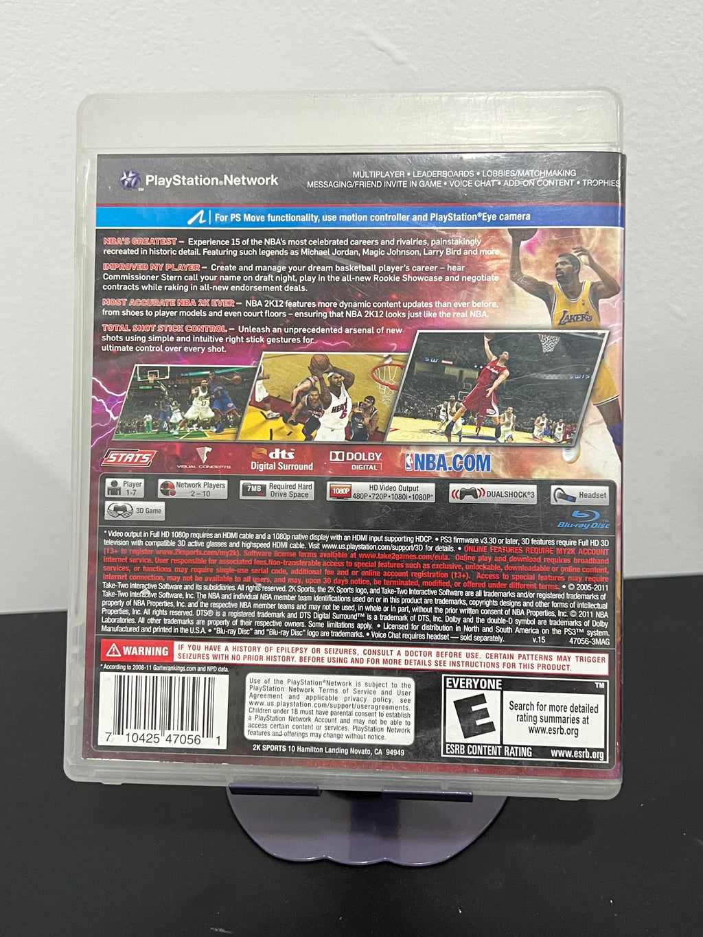NBA 2K12 - Playstation 3 (PS3)