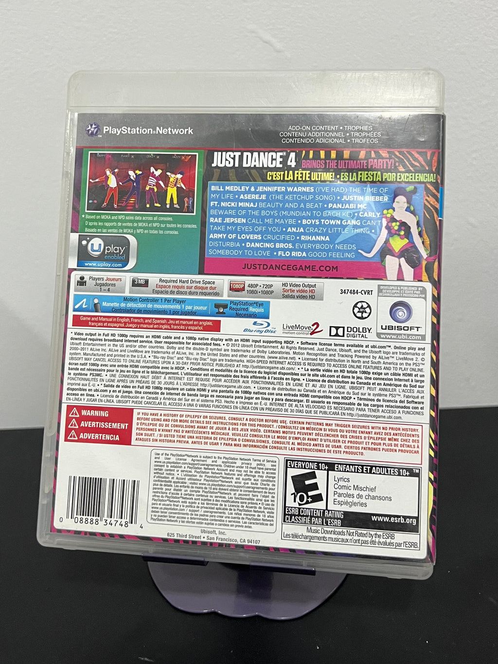 Just Dance 4 - Playstation 3 (PS3)