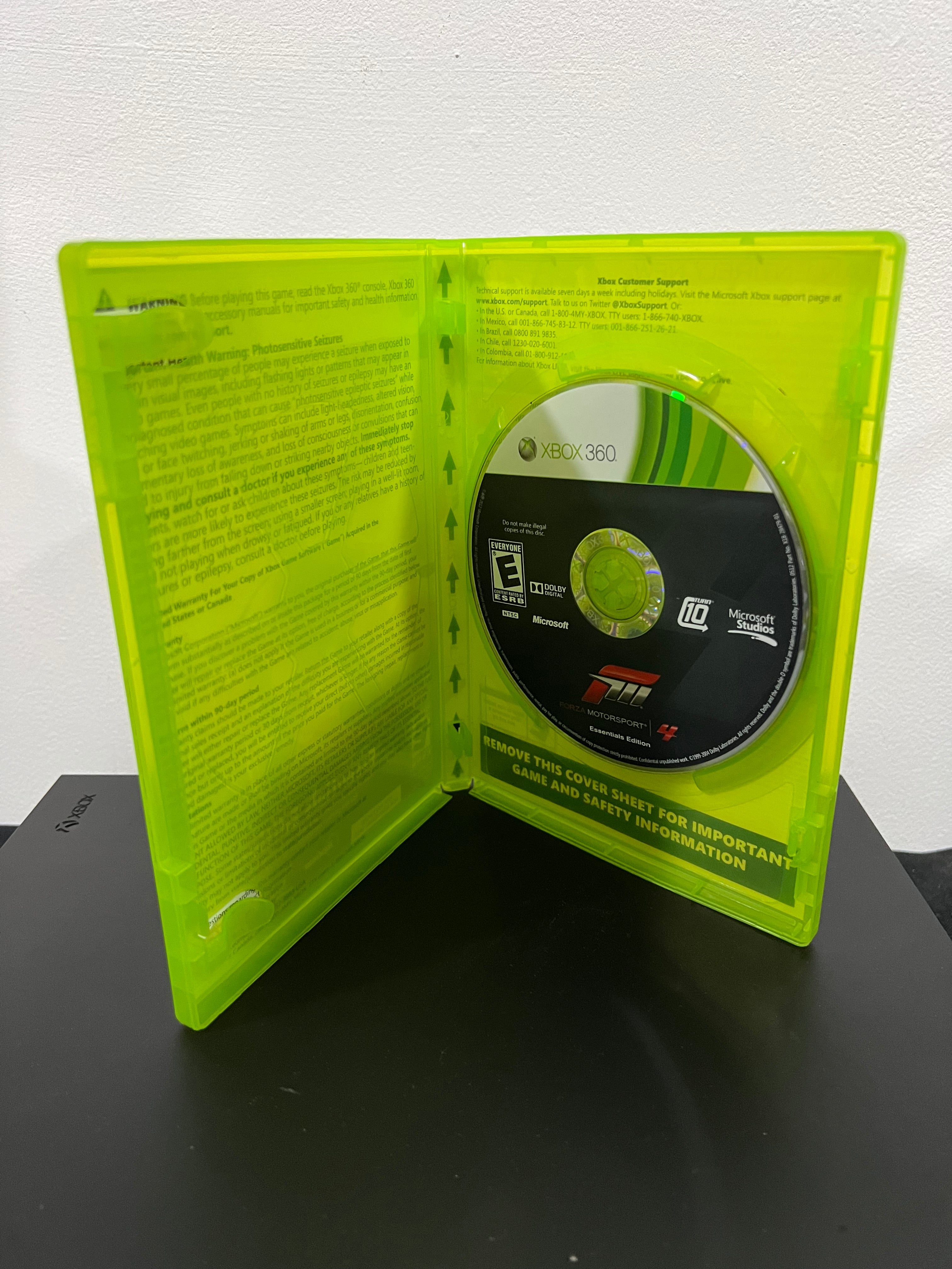 Forza Motorsport 4 Essentials Edition completo listo para jugar - Xbox 360