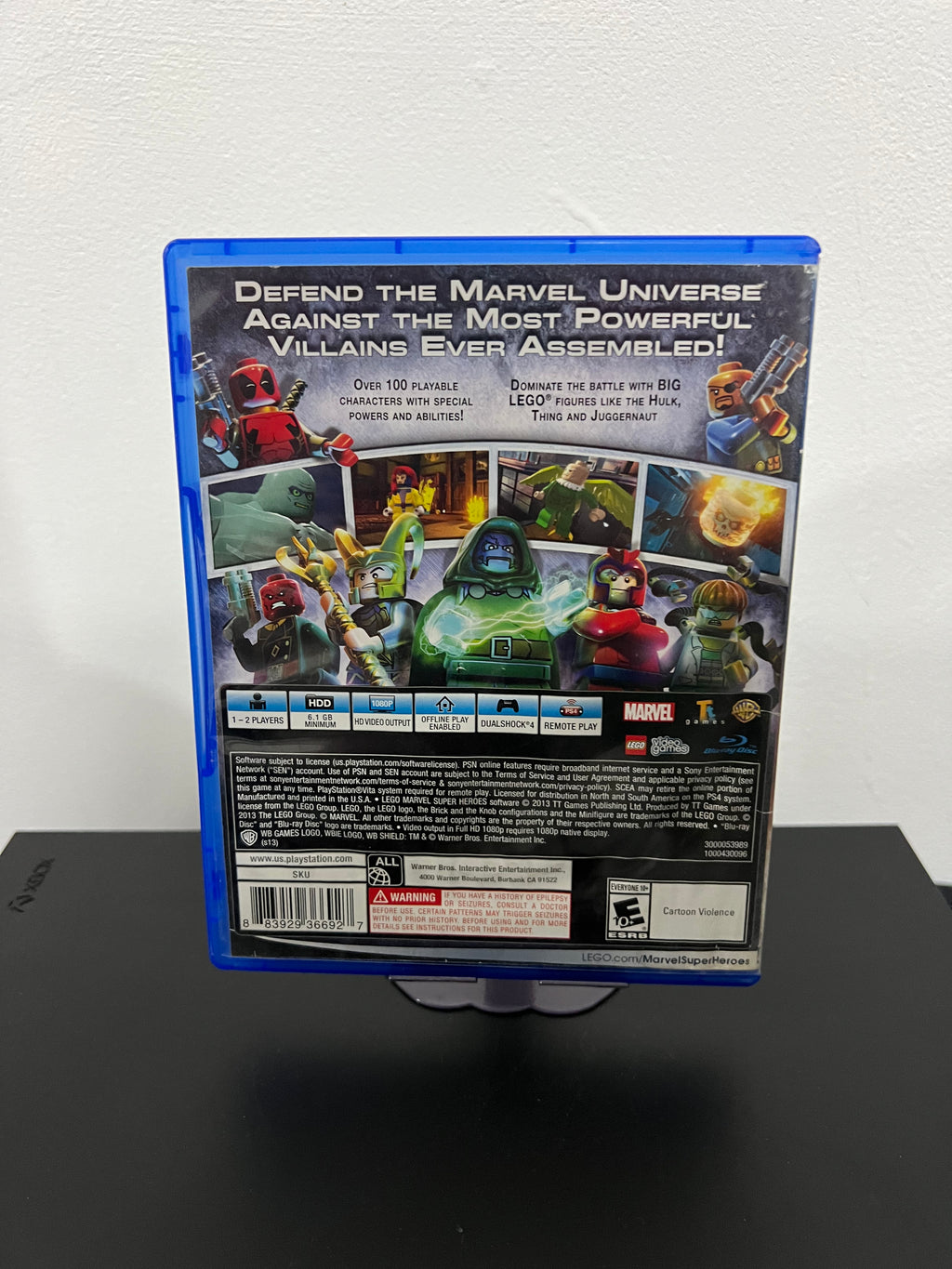LEGO Marvel Super Heroes - Playstation 4