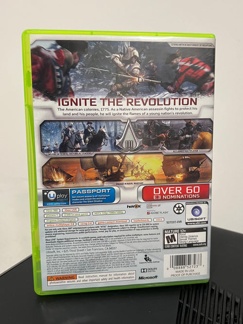 AC III - Xbox 360