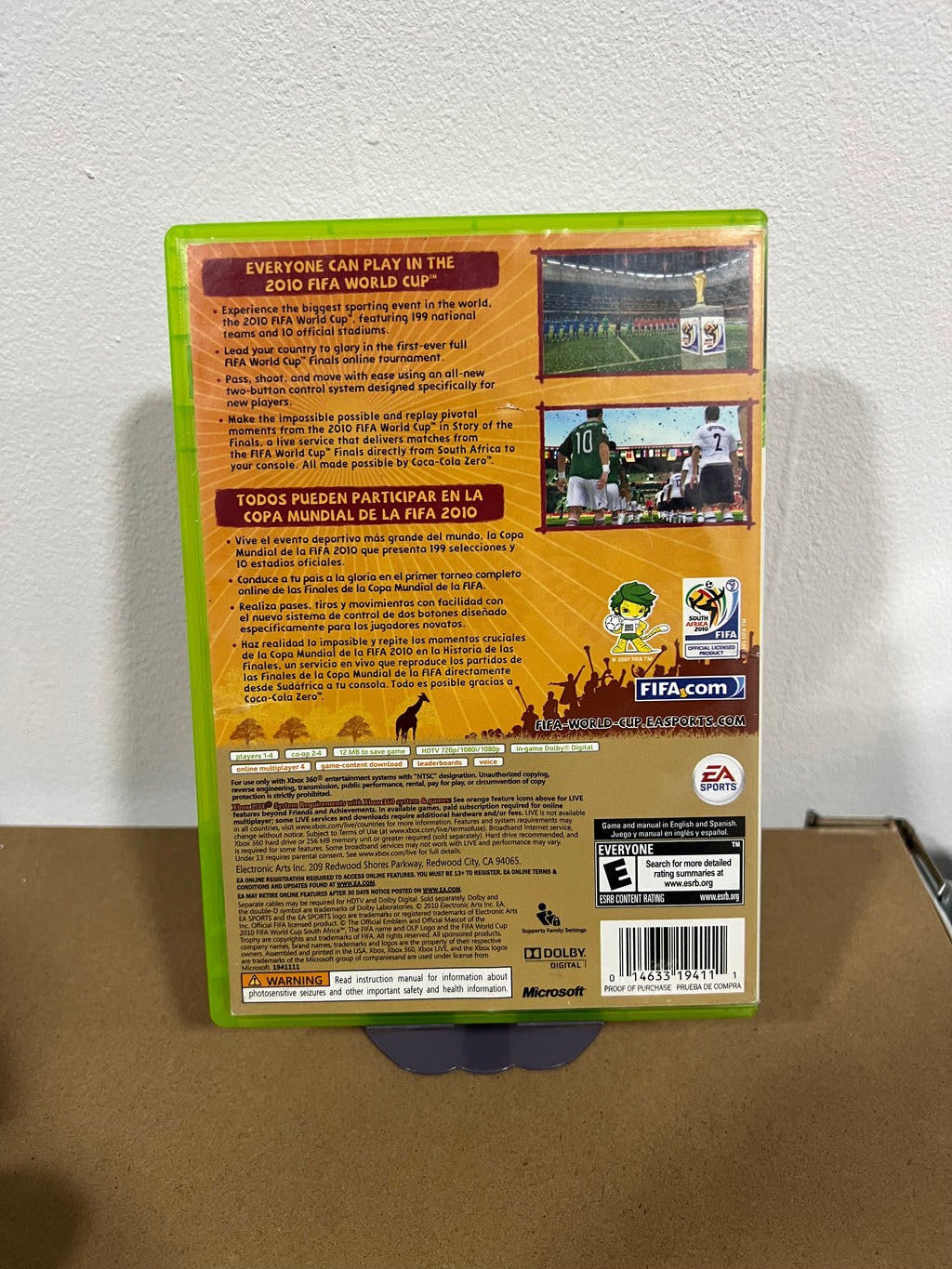 South Africa 2010 Fifa World Cup completo con manual - Xbox 360