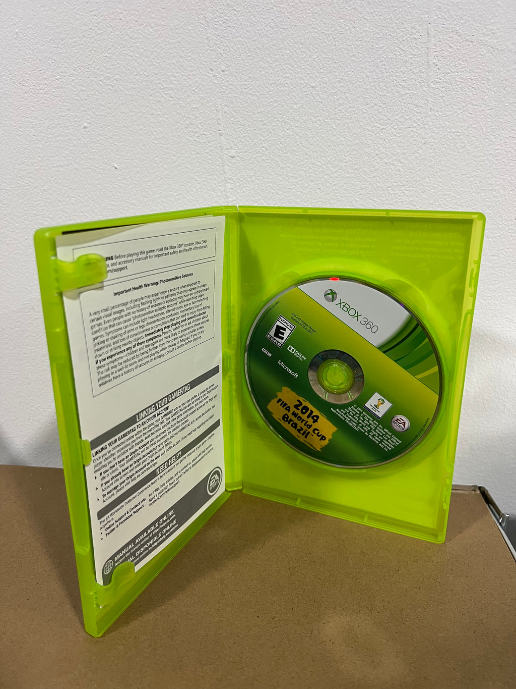 Fifa World Cup: Brazil 2014 completo con manual - Xbox 360