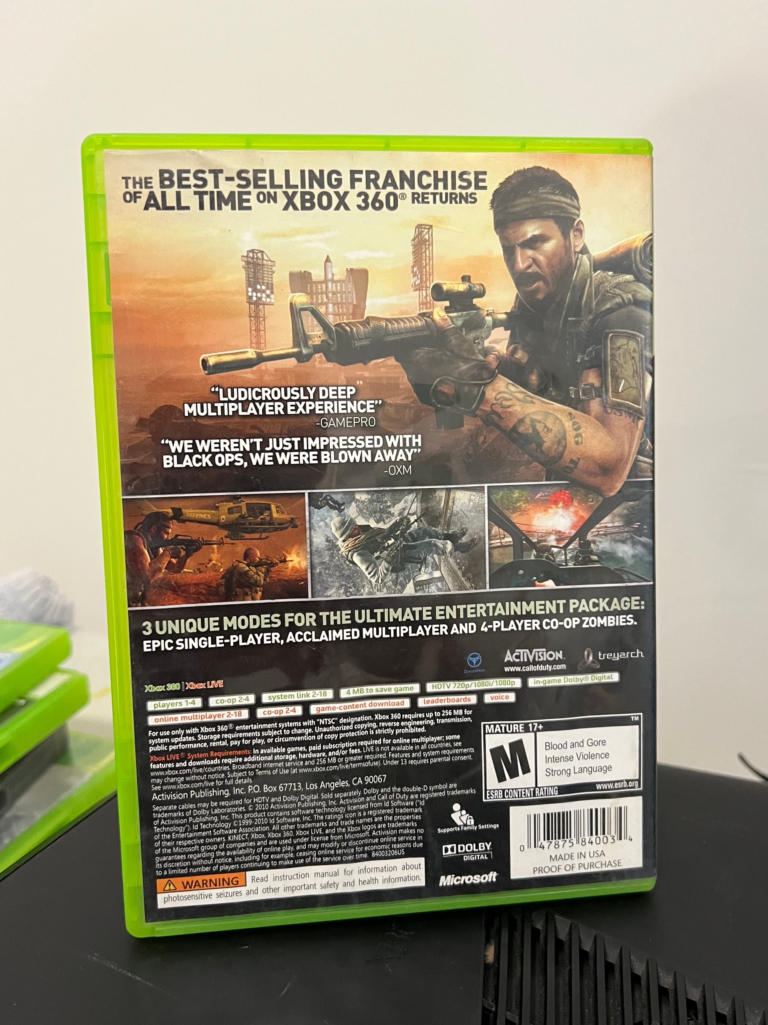 BO1 Sin Manual - Xbox 360