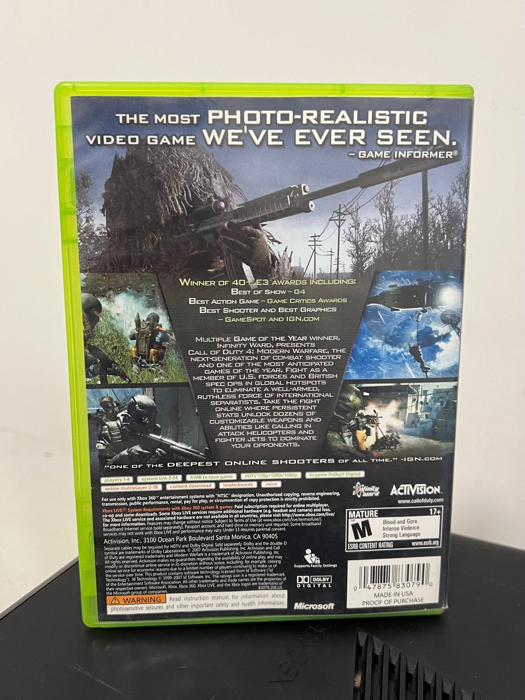COD MW1 - Xbox 360