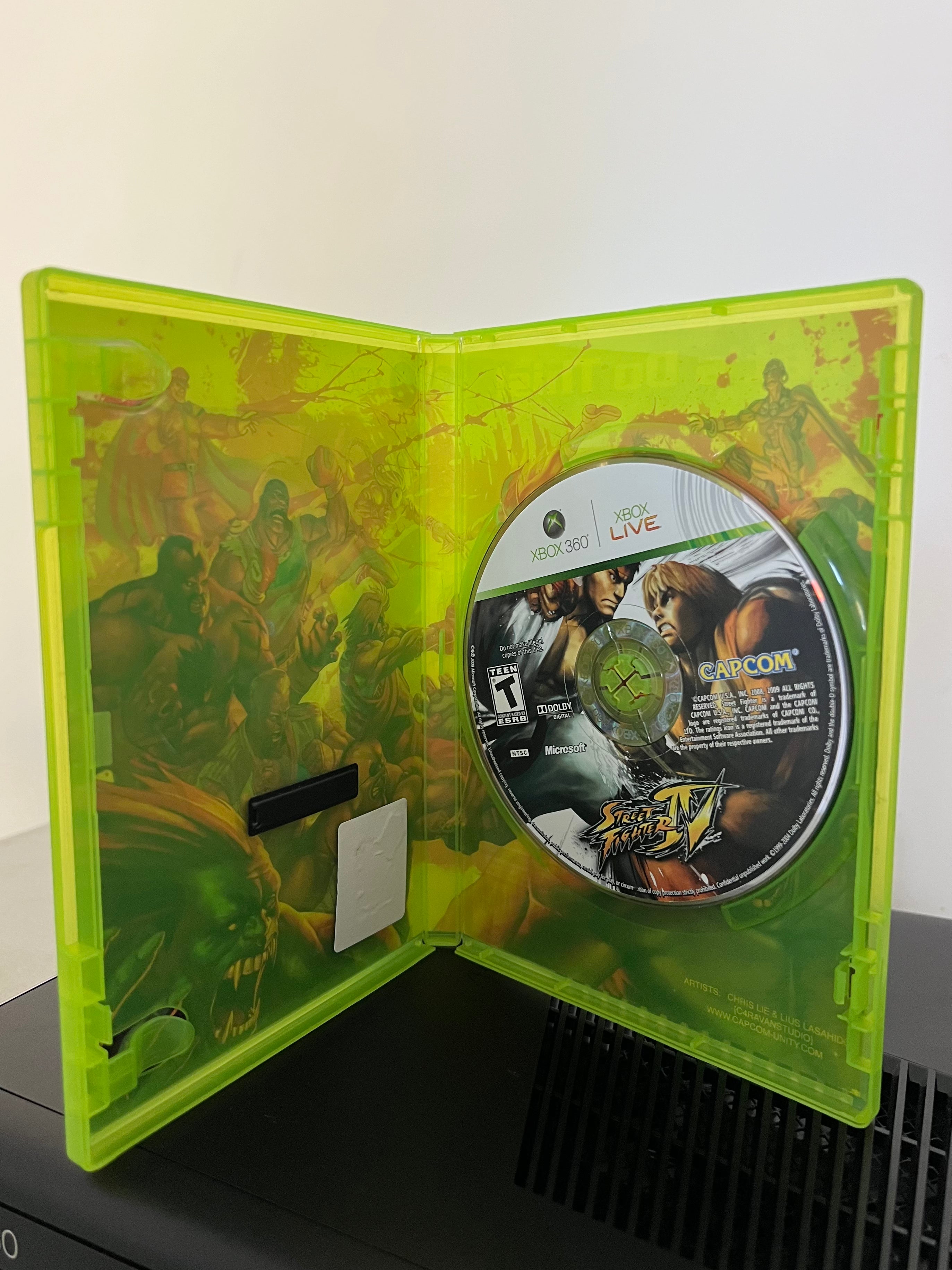 SF IV (calidad baja) - Xbox 360