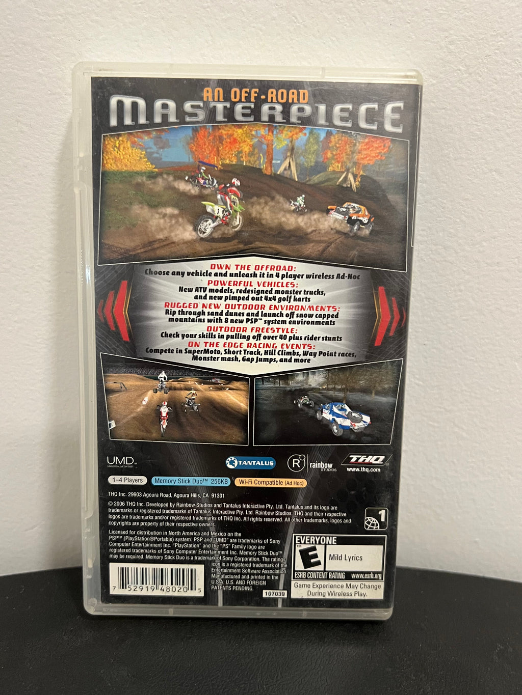MX Vs ATV - On The Edge - PSP