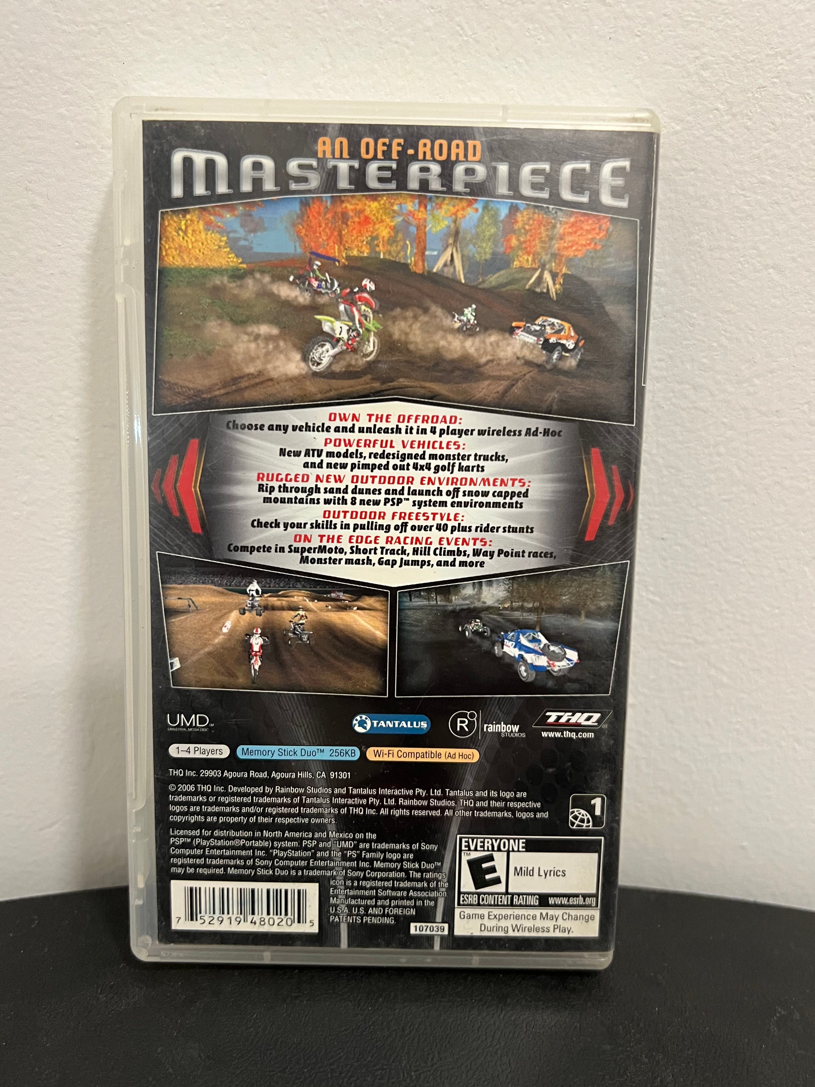 MX Vs ATV - On The Edge - PSP