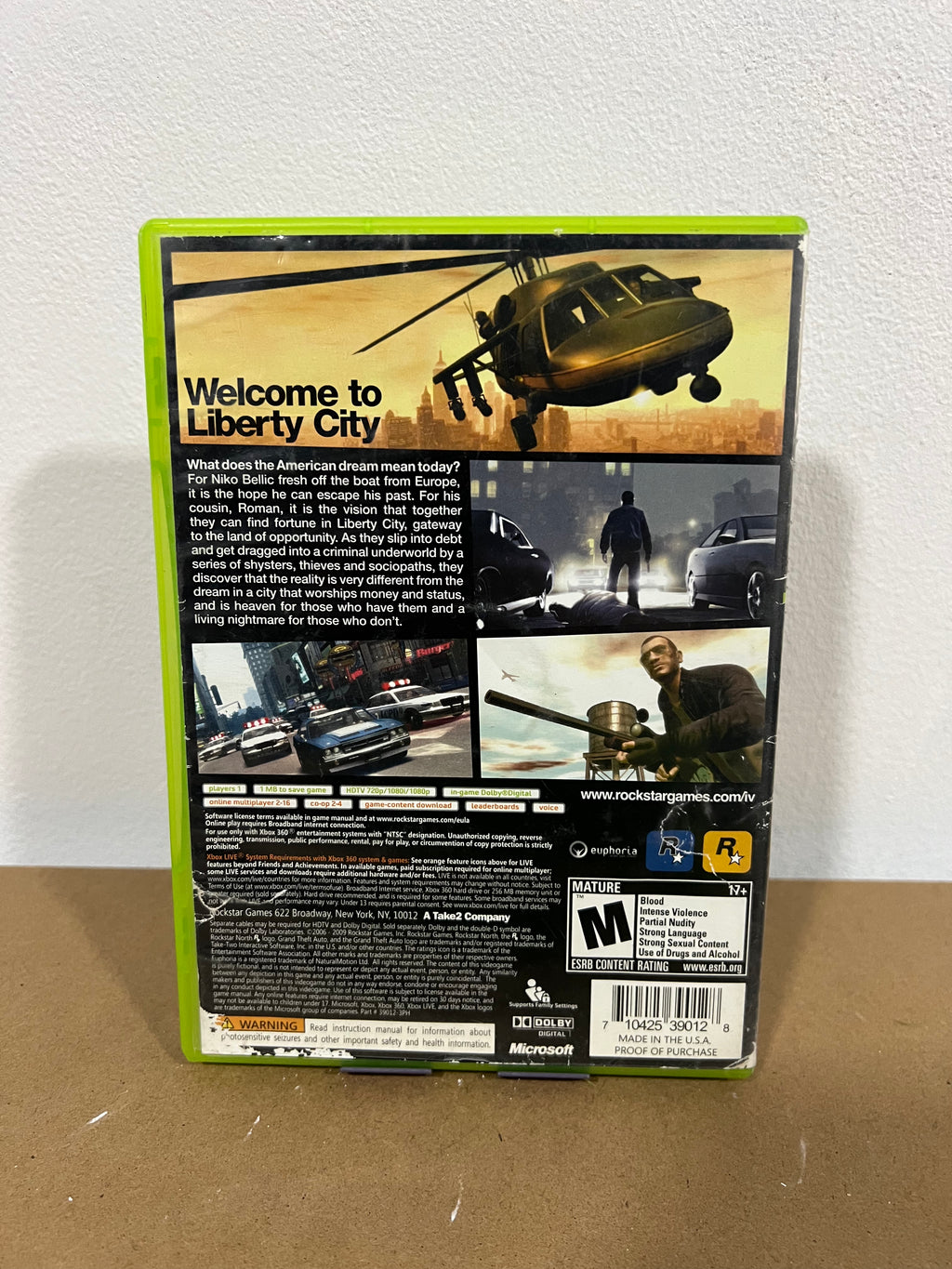 Grand Theft Auto IV (Platinum Hits) - Xbox 360