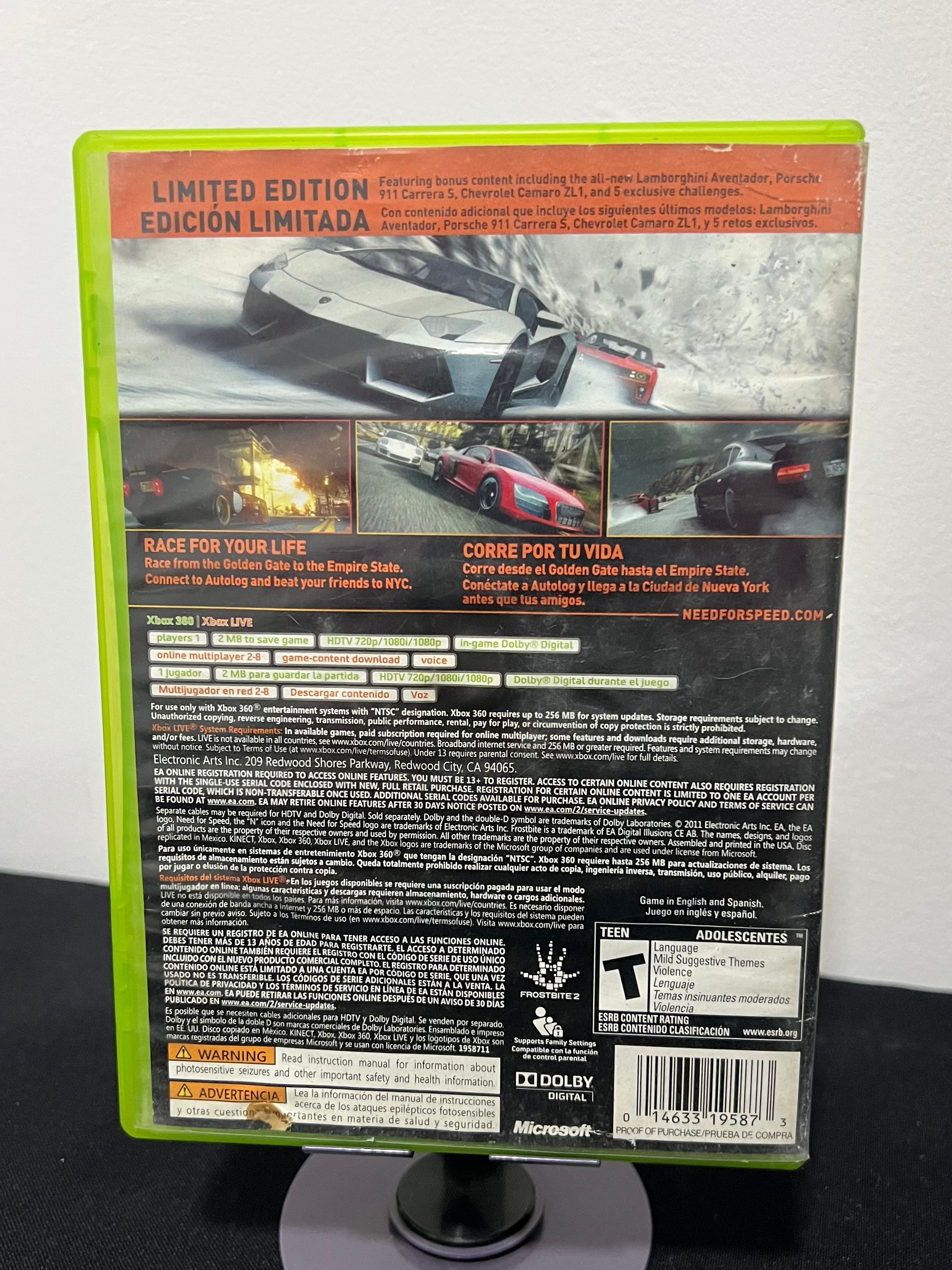 NFSTR - Xbox 360