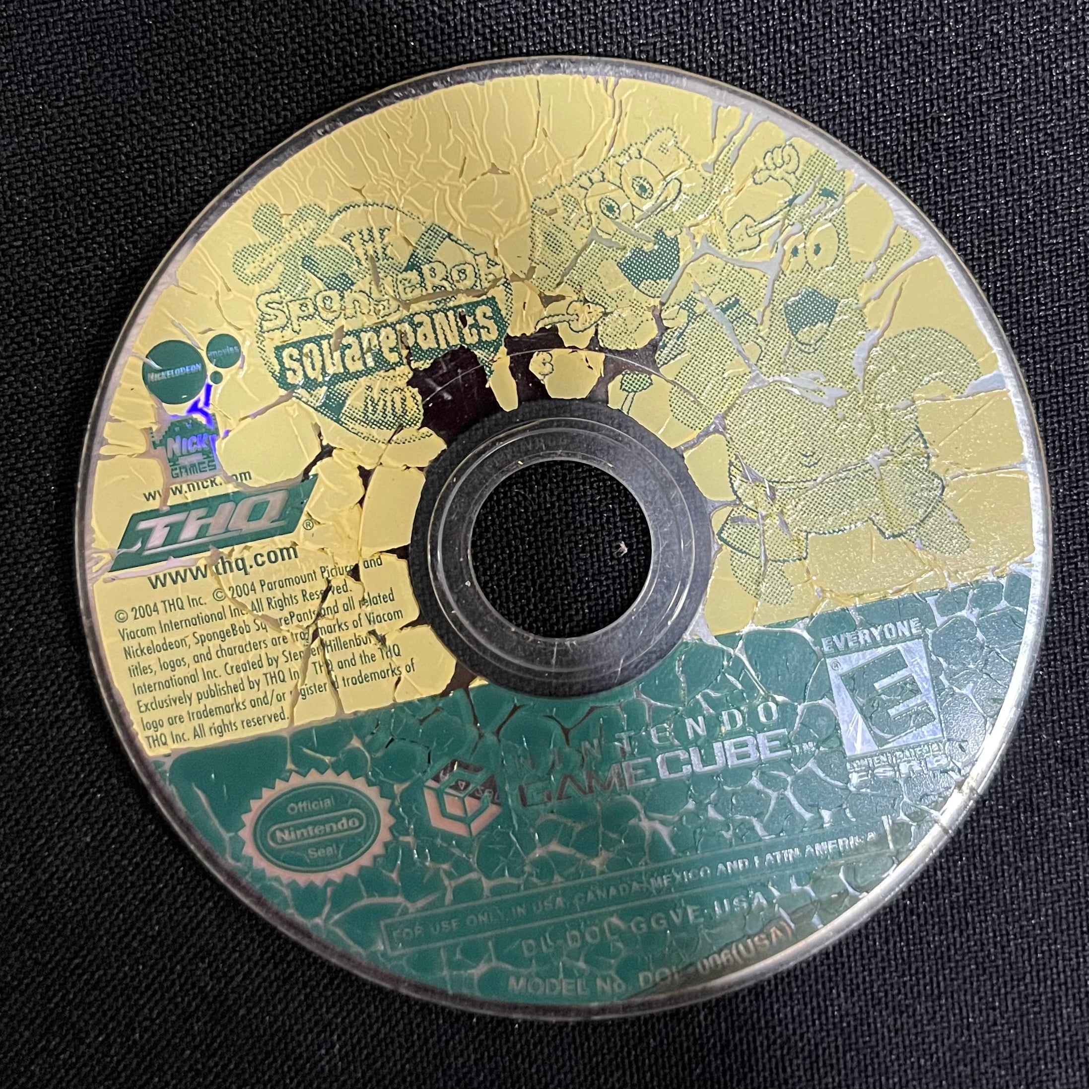 Spongebob Squarepants Movie (Disco) - Gamecube