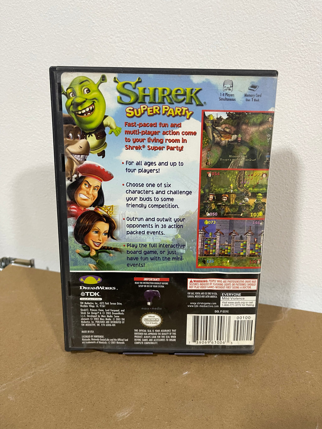 Shrek Super Party - Gamecube