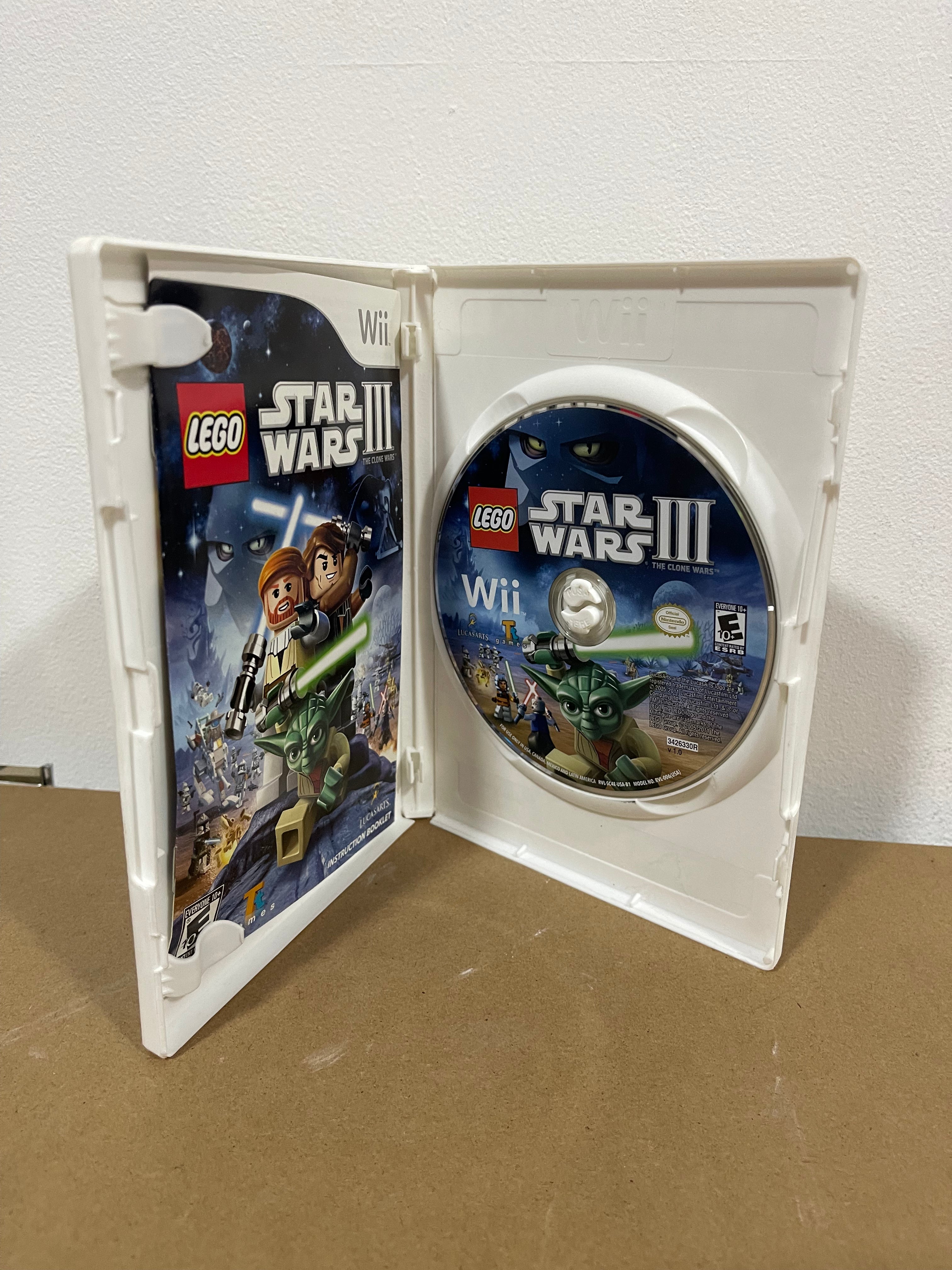 Lego Star Wars 3: The Clone Wars - WII