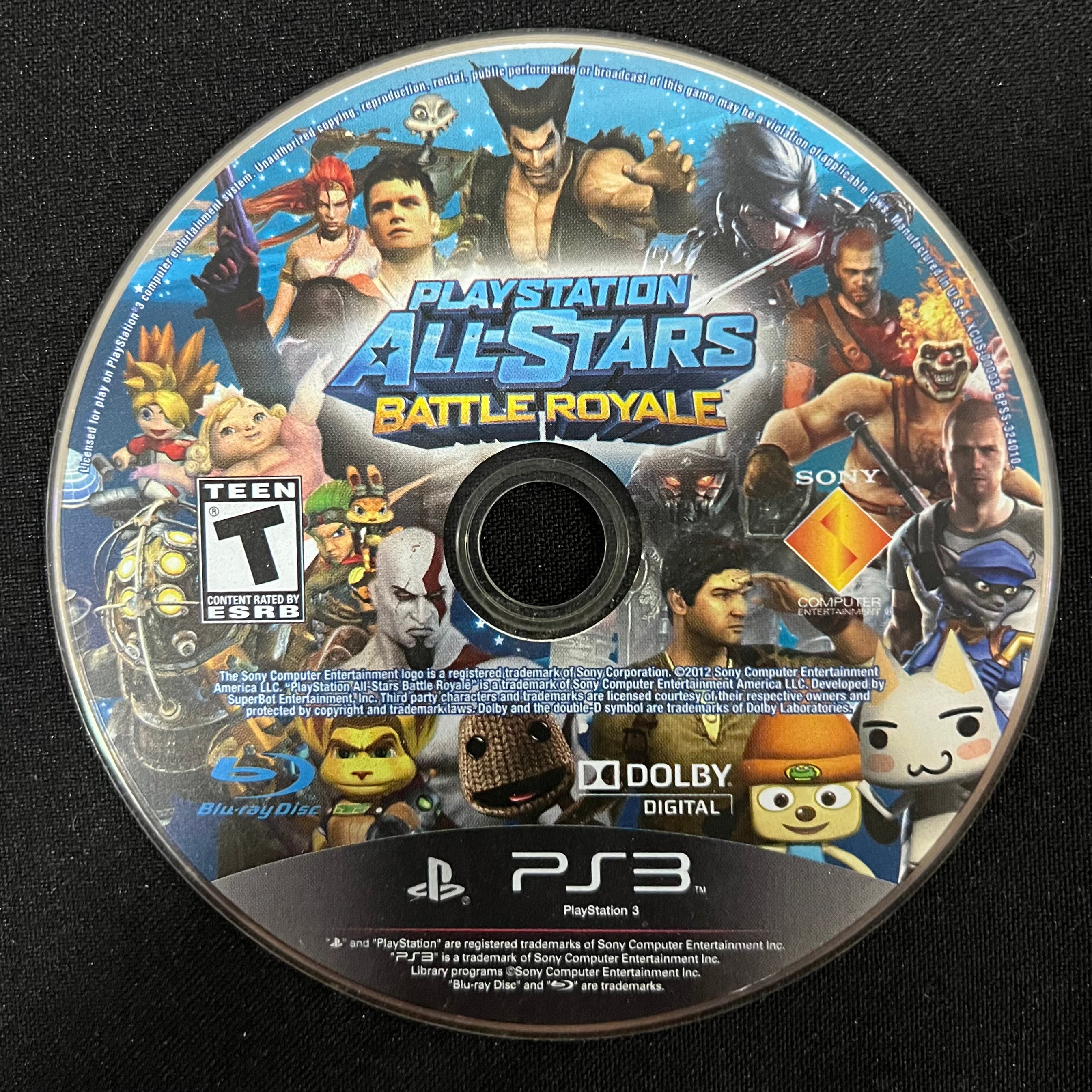 PlayStation All-Stars Battle Royale (Disco) - PS3