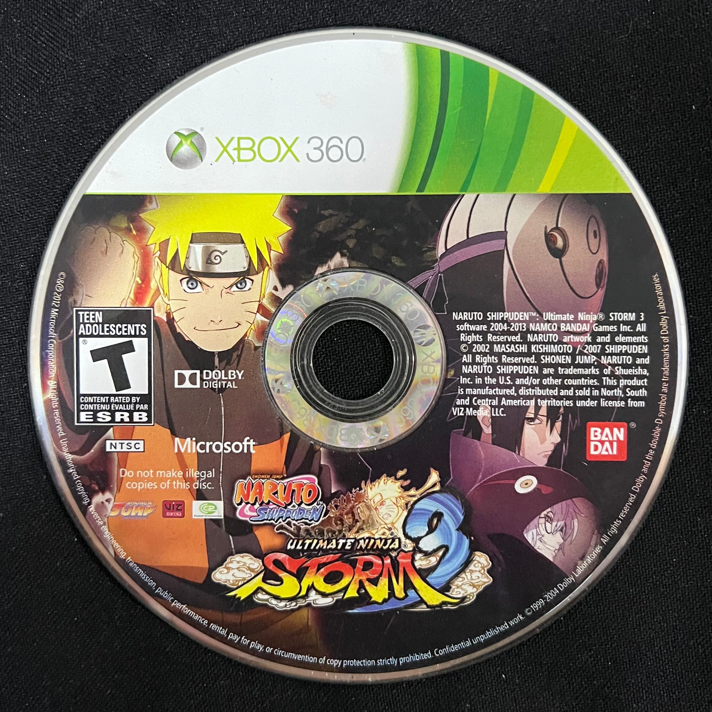 Naruto Shippuden: Ultimate Ninja Storm 3 (Disco) - Xbox 360