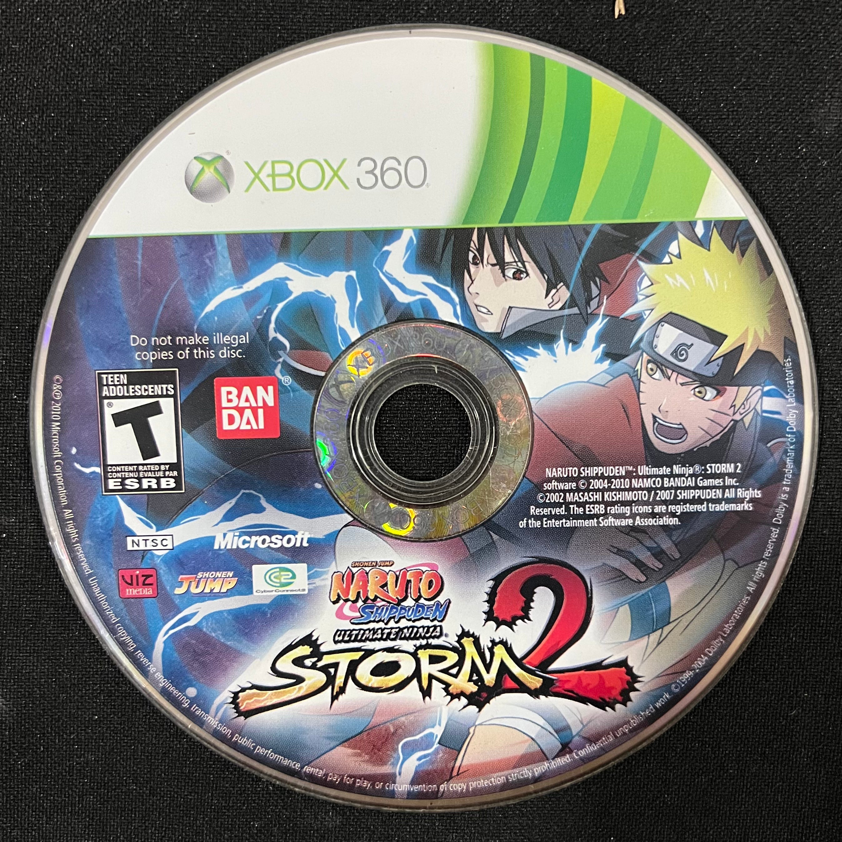 Naruto Shippuden: Ultimate Ninja Storm 2 (Disco) - Xbox 360