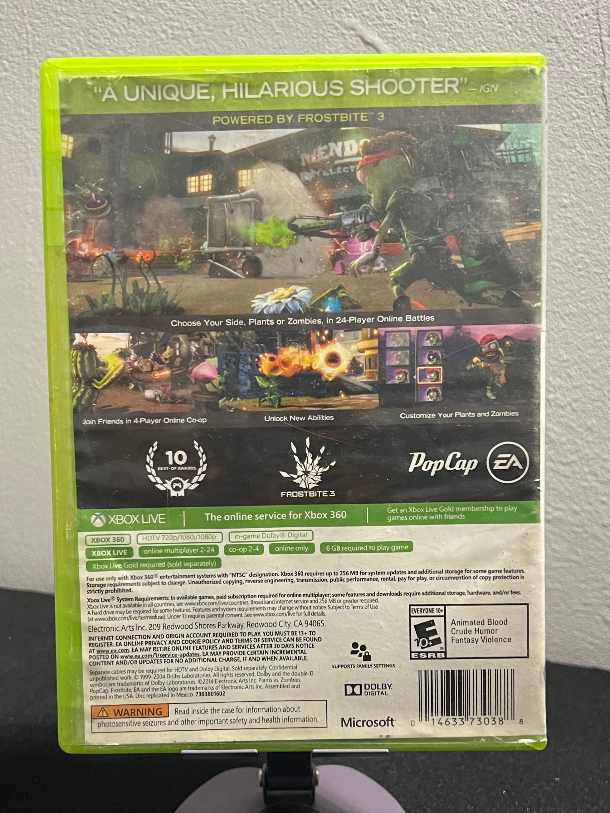 Plants vs Zombies Garden Warfare - Xbox 360
