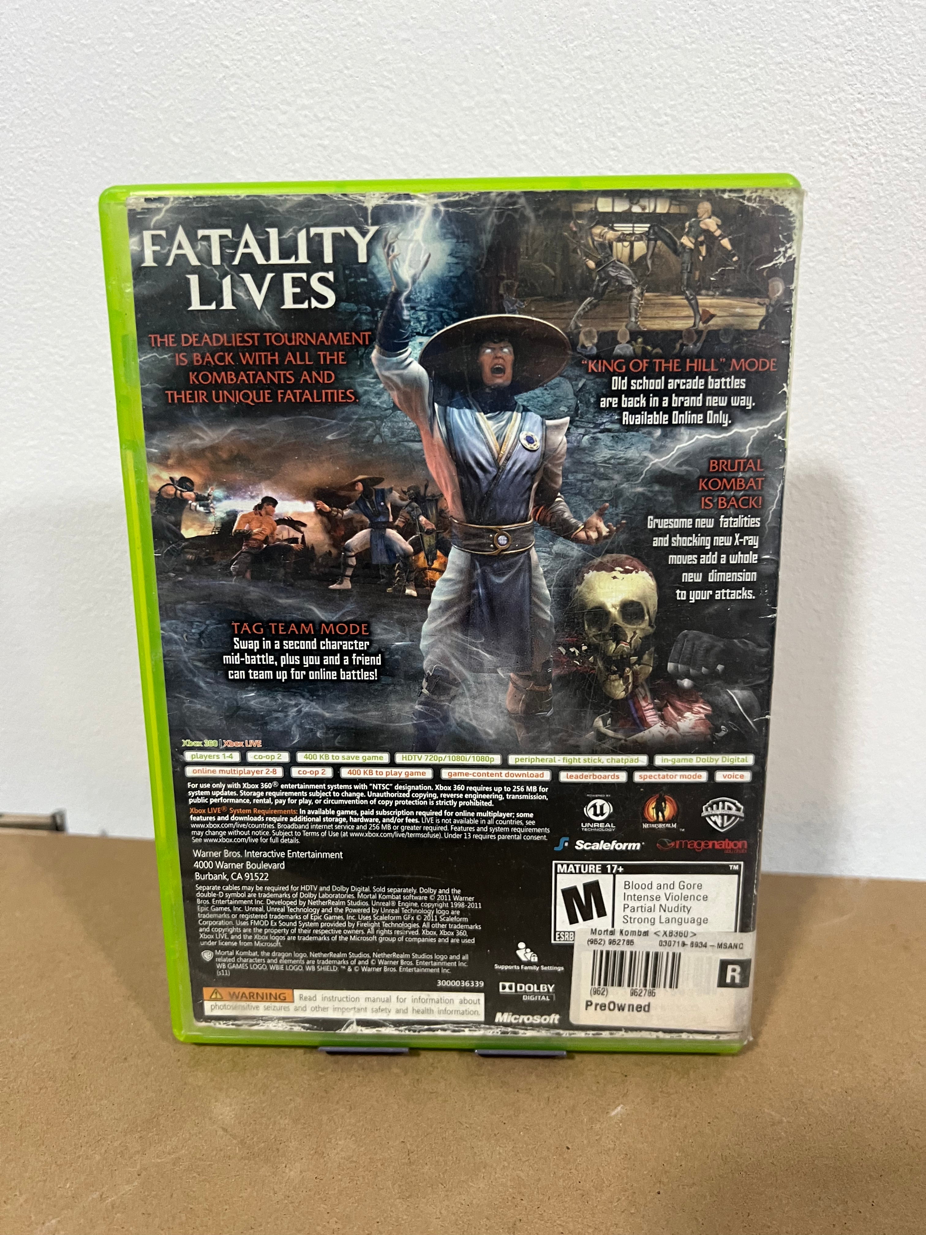 Mortal Kombat Komplete Edition (baja) - Xbox 360