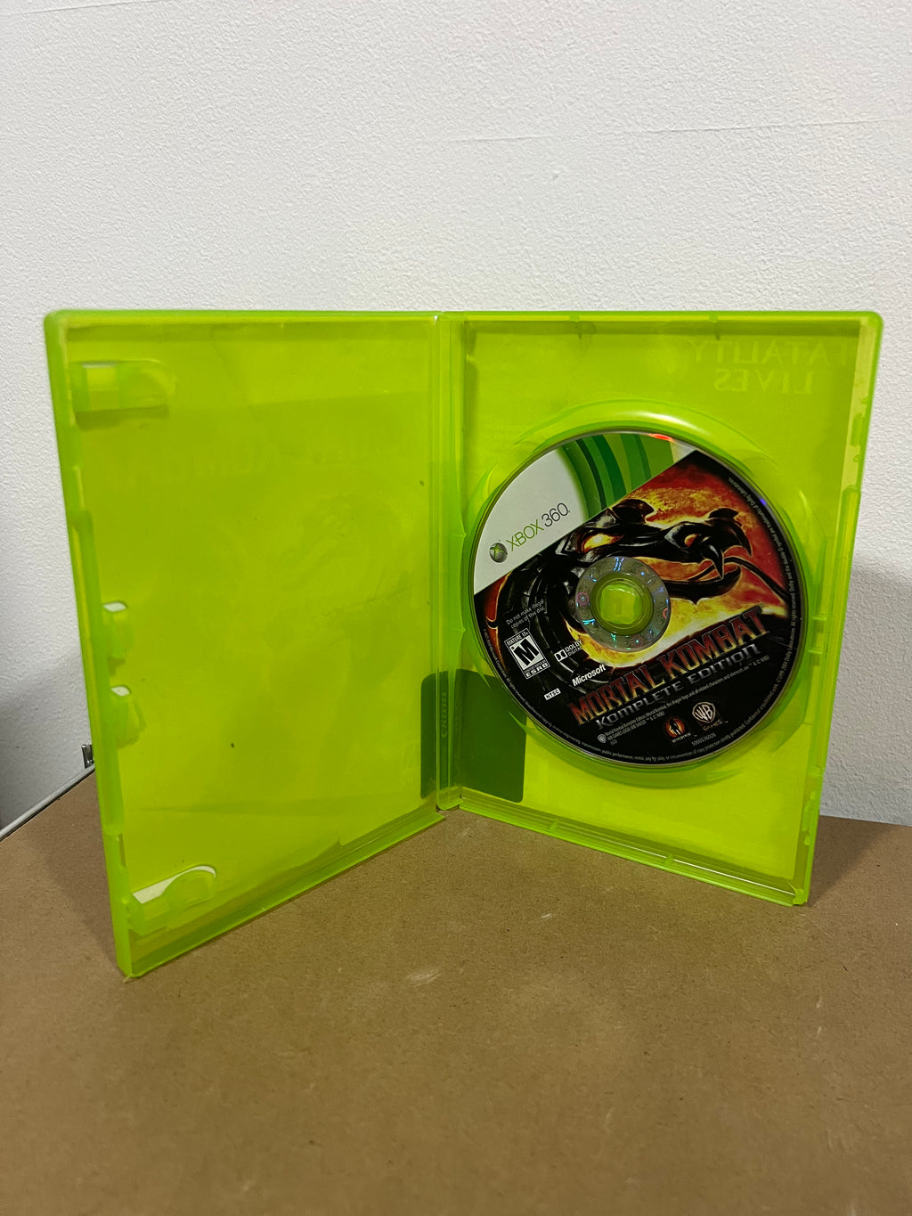 Mortal Kombat Komplete Edition (baja) - Xbox 360