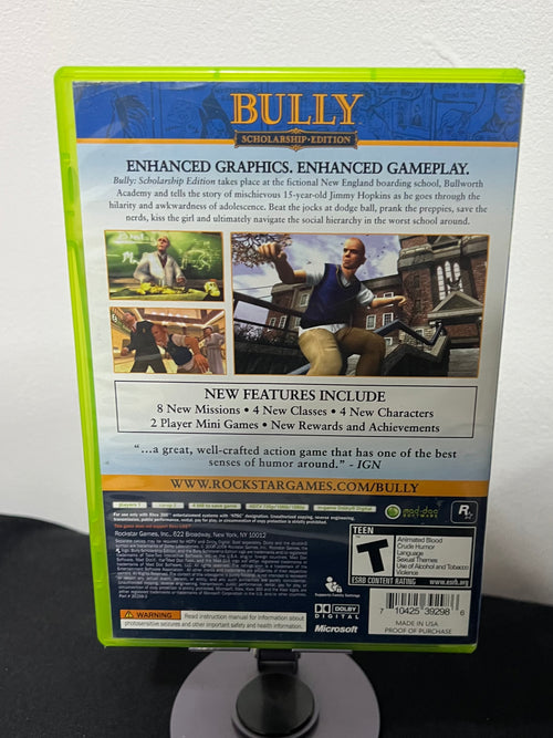 Bully Scholarship Edition - Xbox 360